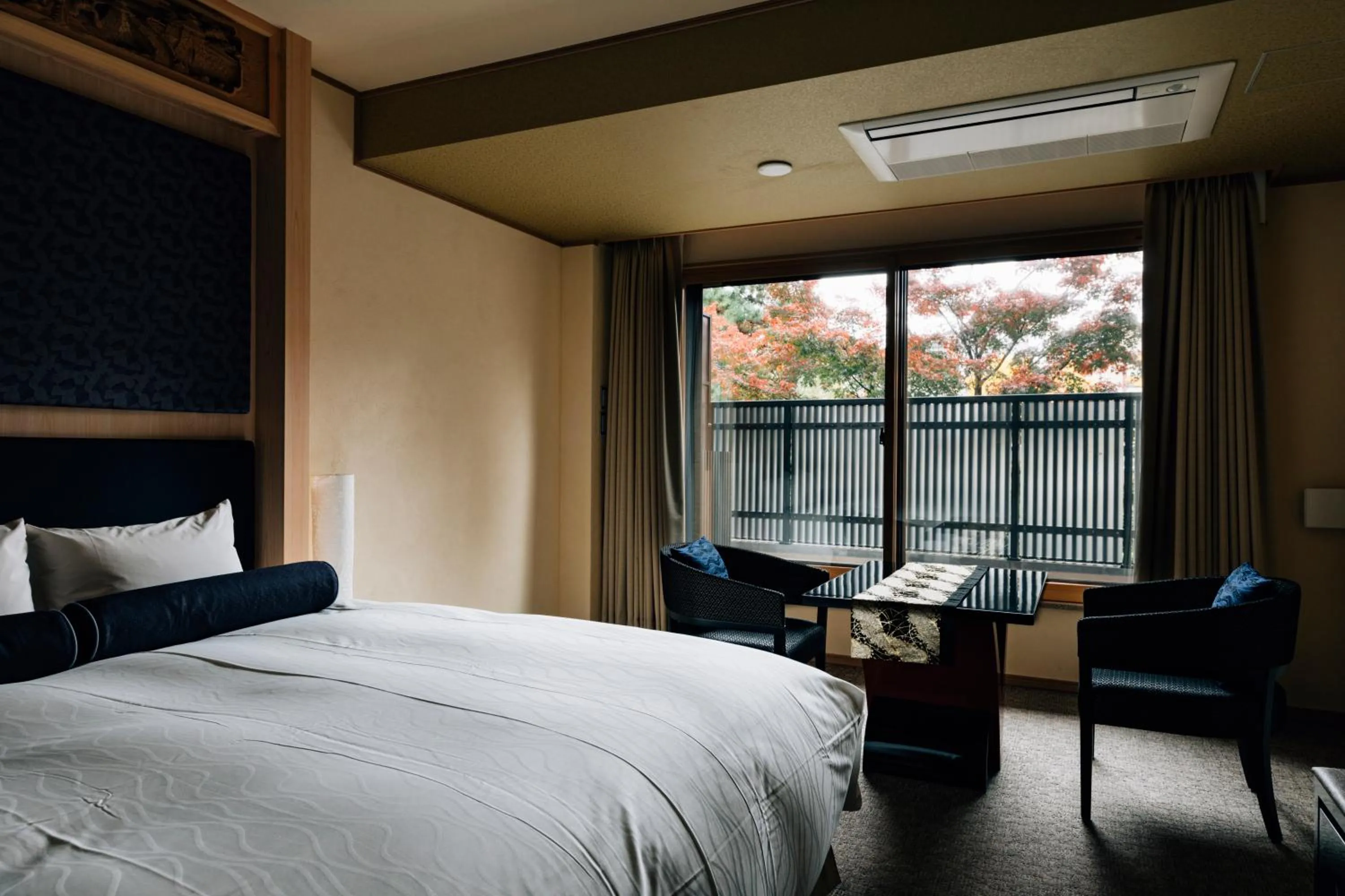 Bed in Hotel Alza Kyoto