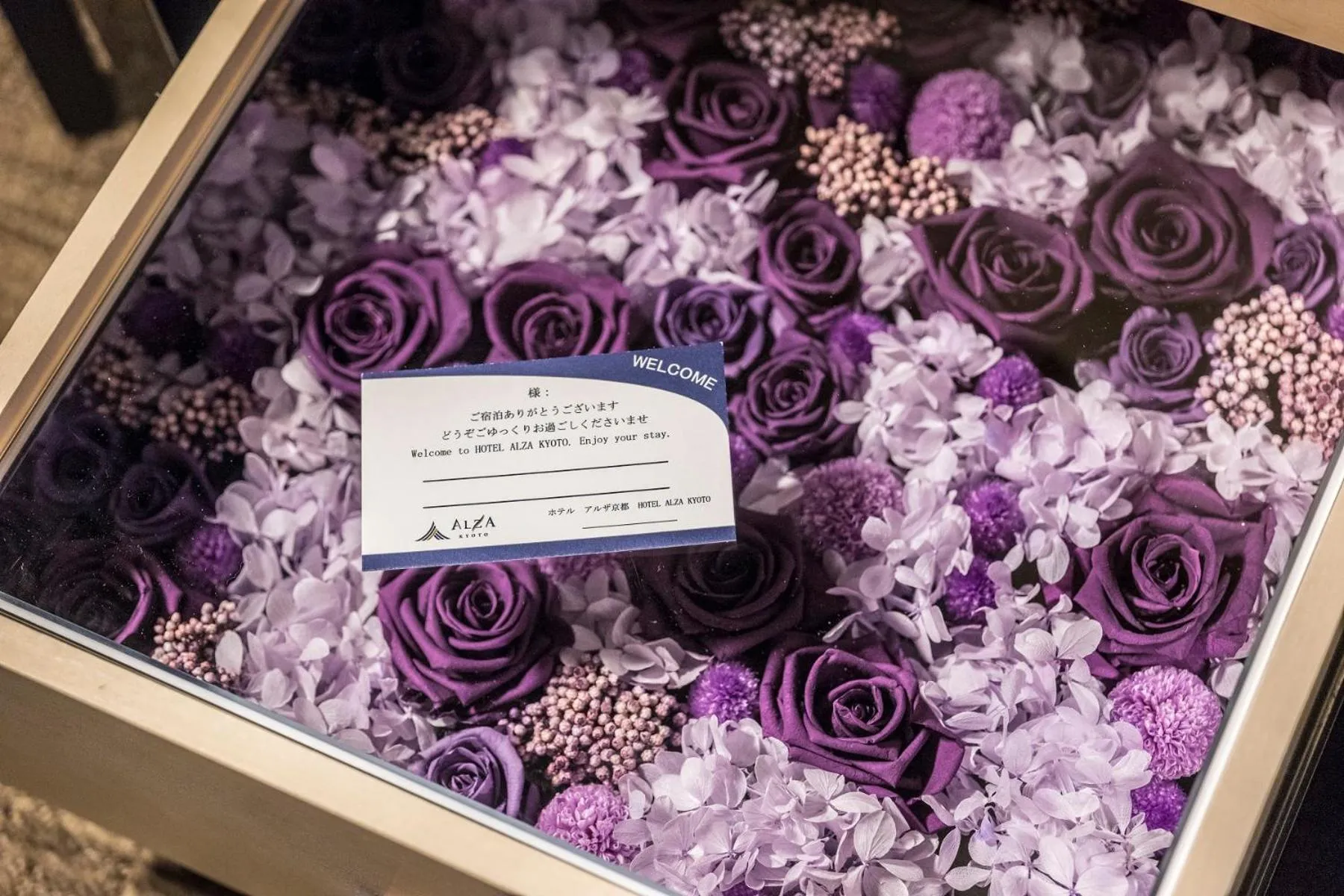 Decorative detail in Hotel Alza Kyoto