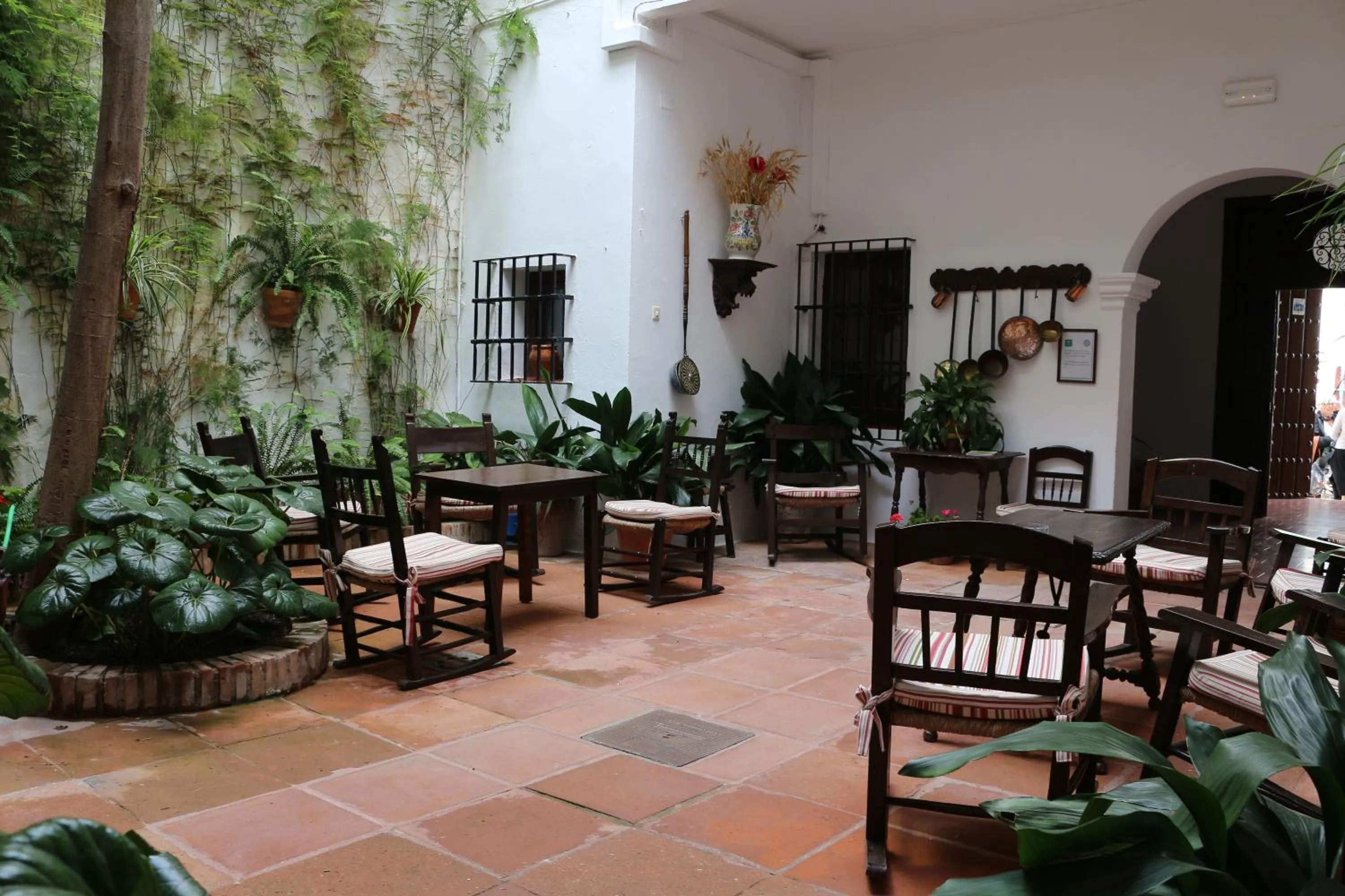 Patio in Hostal Gran Capitan