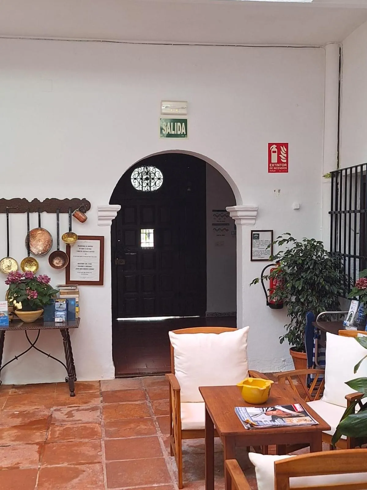 Patio in Hostal Gran Capitan