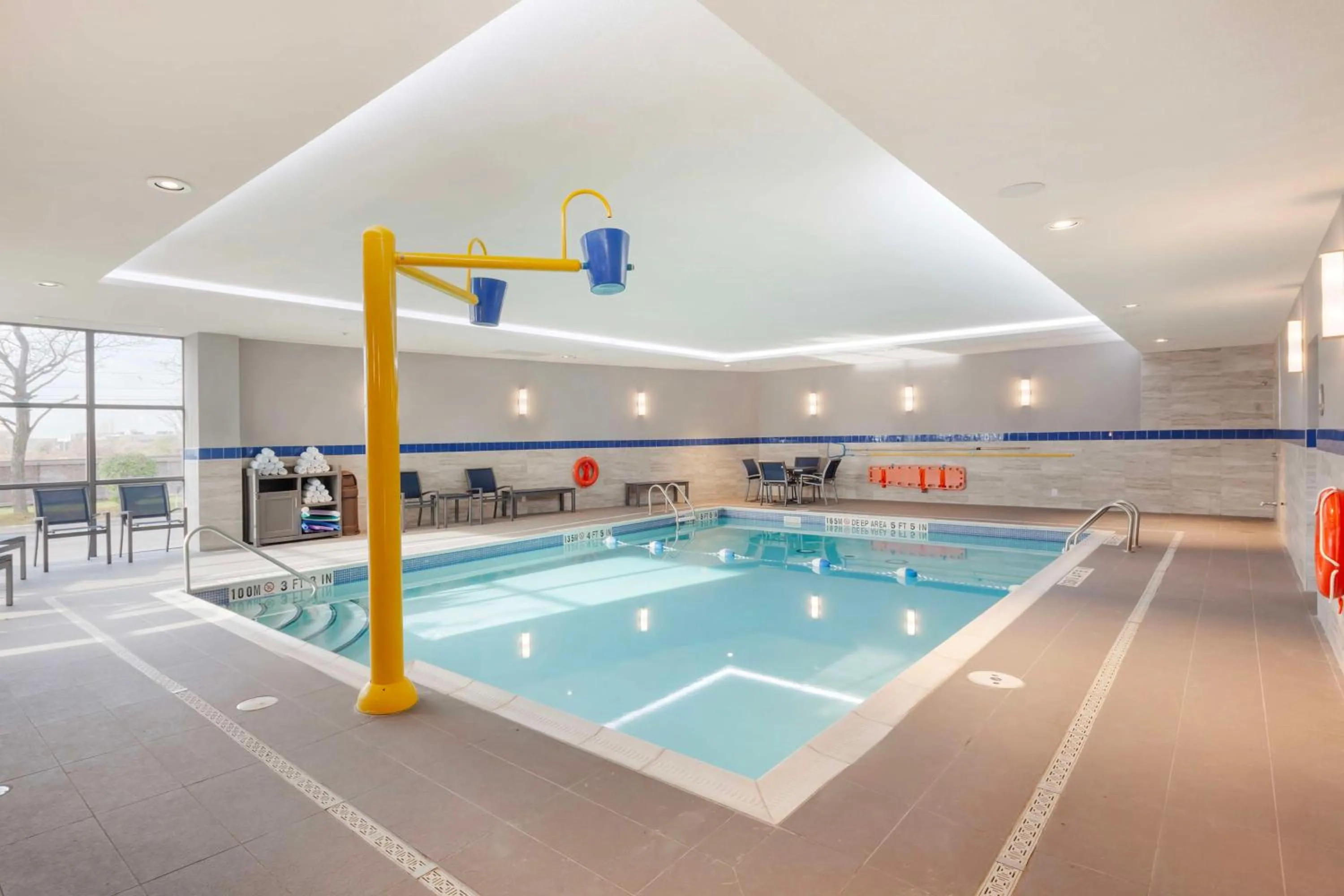 Pool view in GLō Best Western Mississauga Corporate Centre