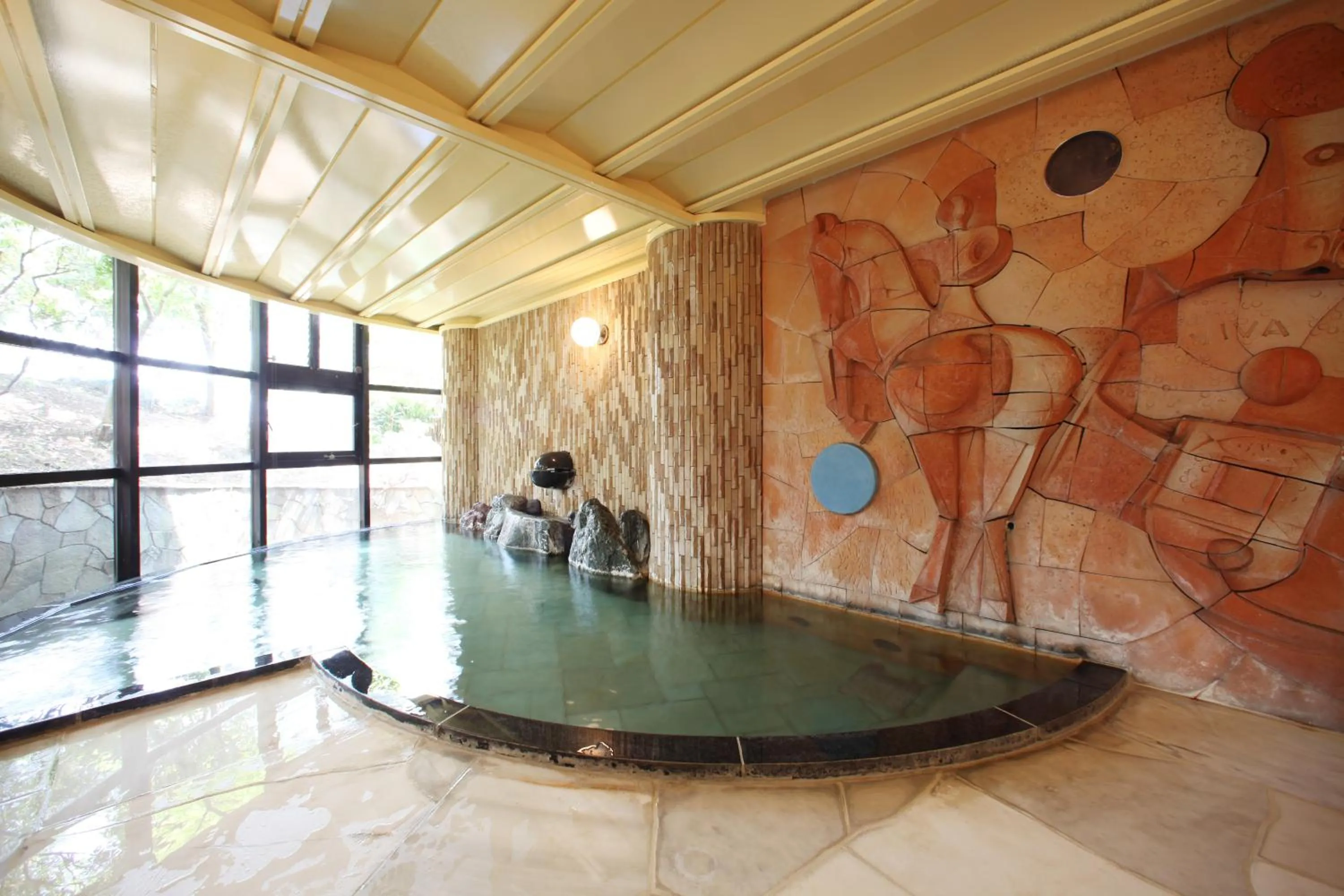 Hot Spring Bath in Sundance Resort Atami