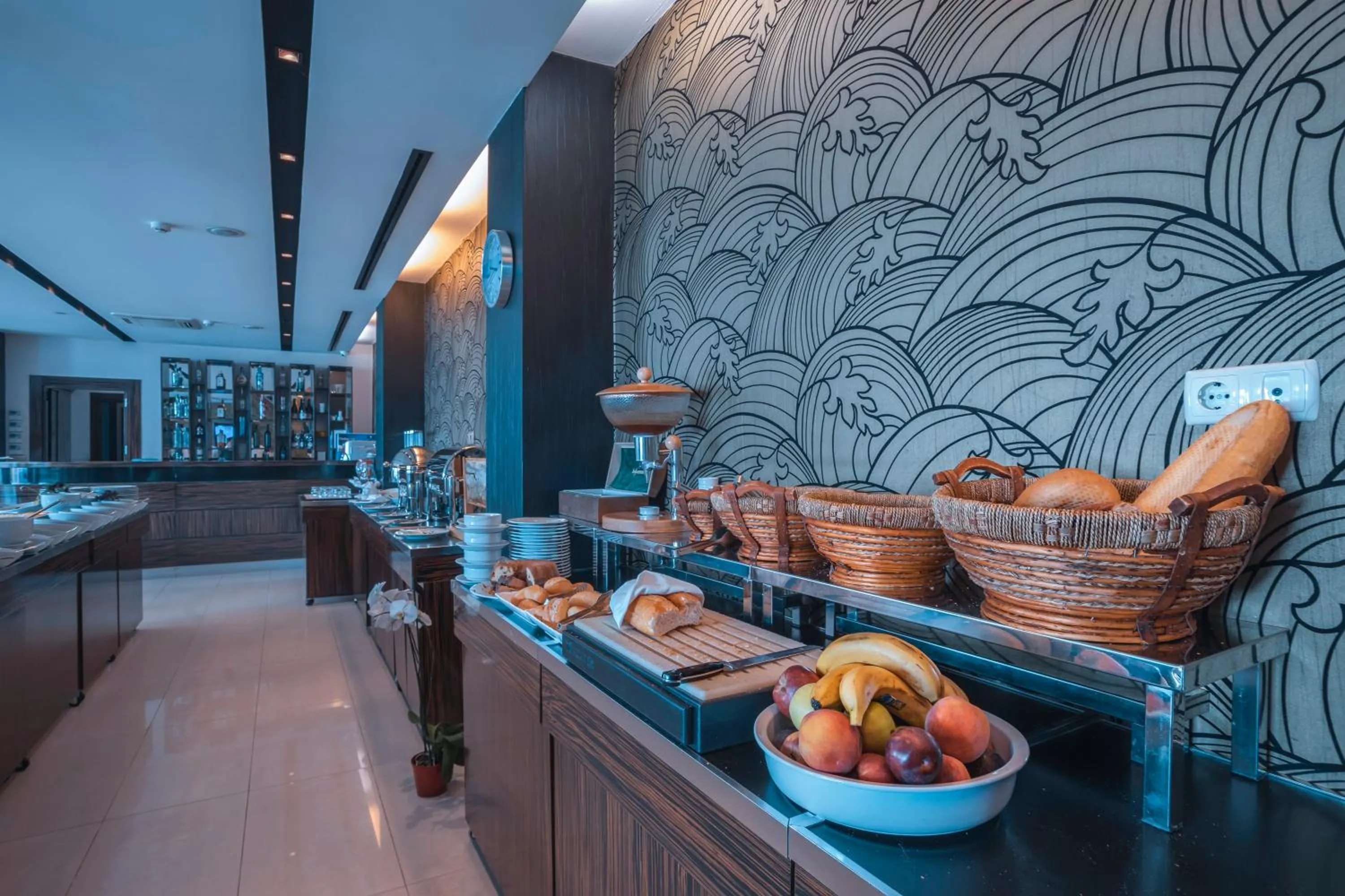 Food and drinks in Riva Reşatbey Luxury Hotel