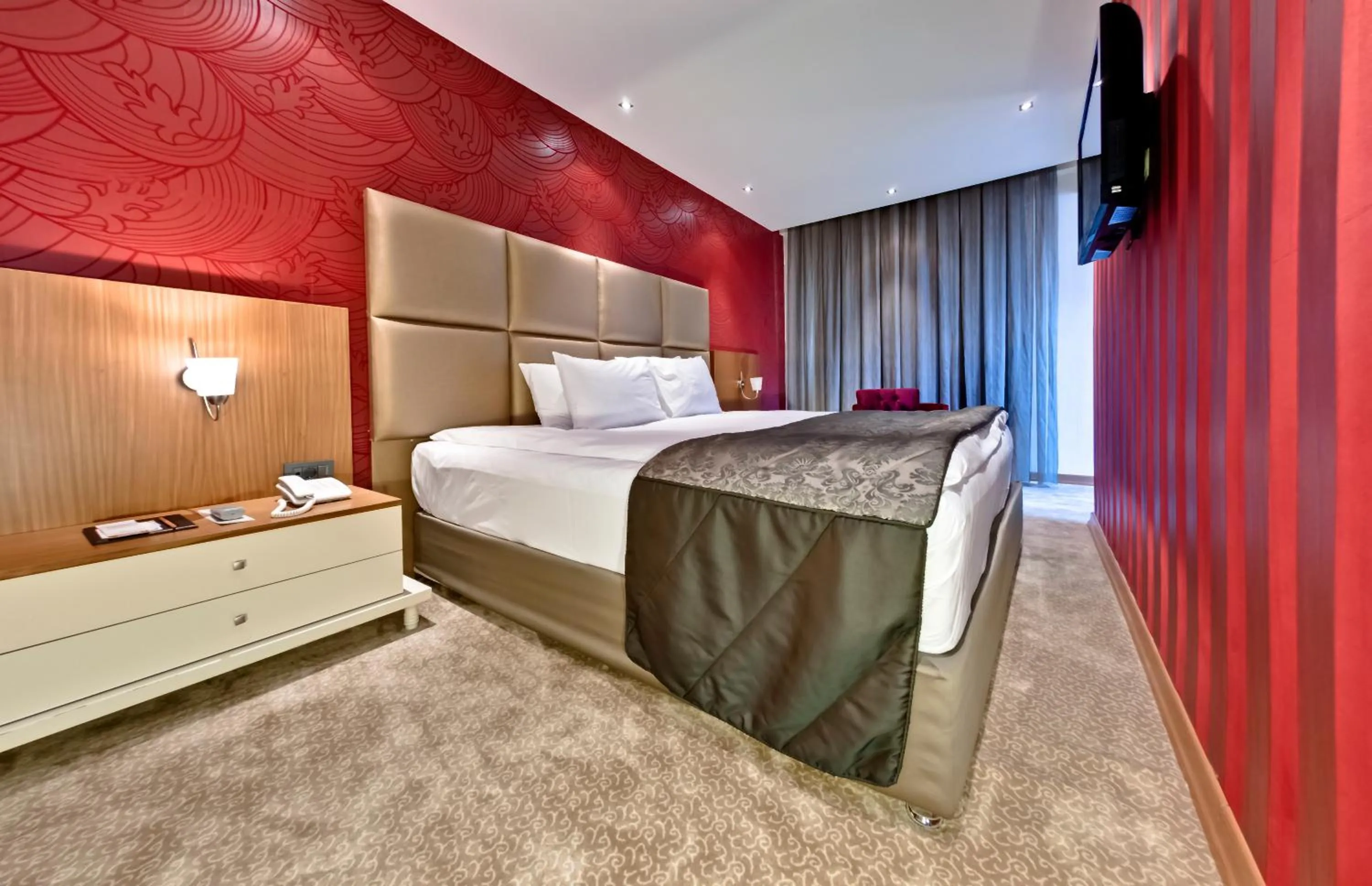 Bedroom in Riva Reşatbey Luxury Hotel