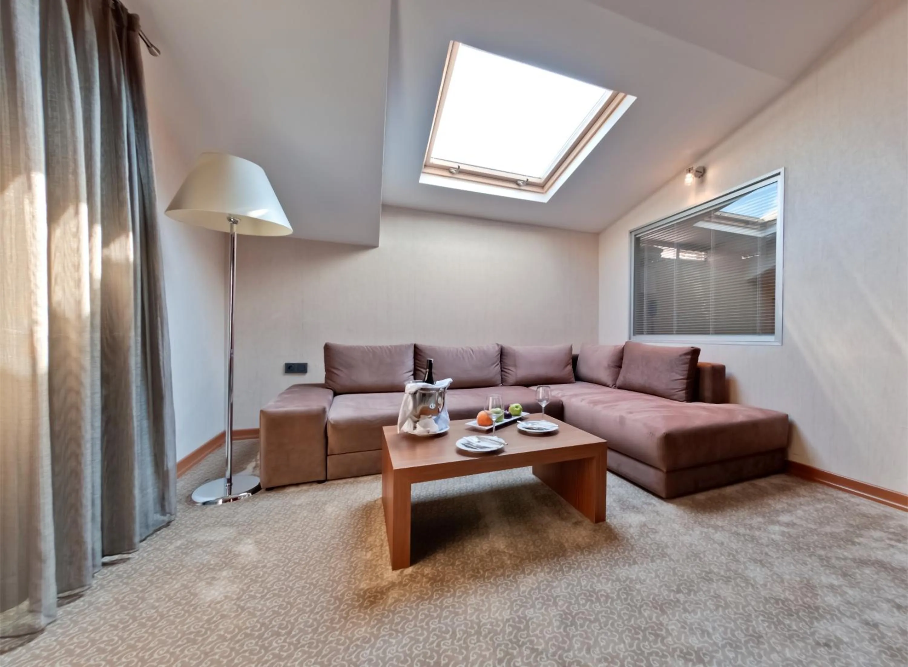 Seating area in Riva Reşatbey Luxury Hotel