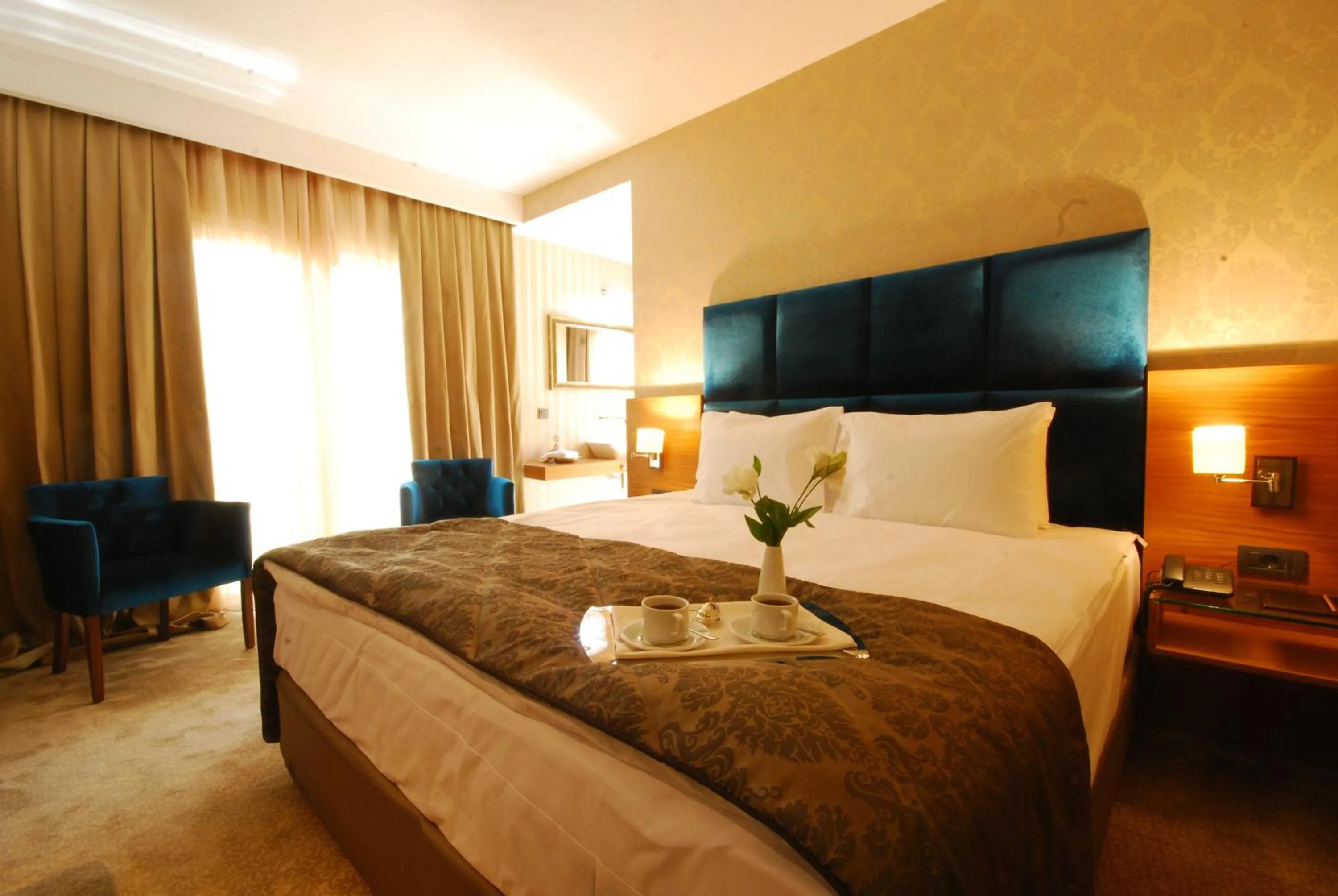 Bedroom in Riva Reşatbey Luxury Hotel