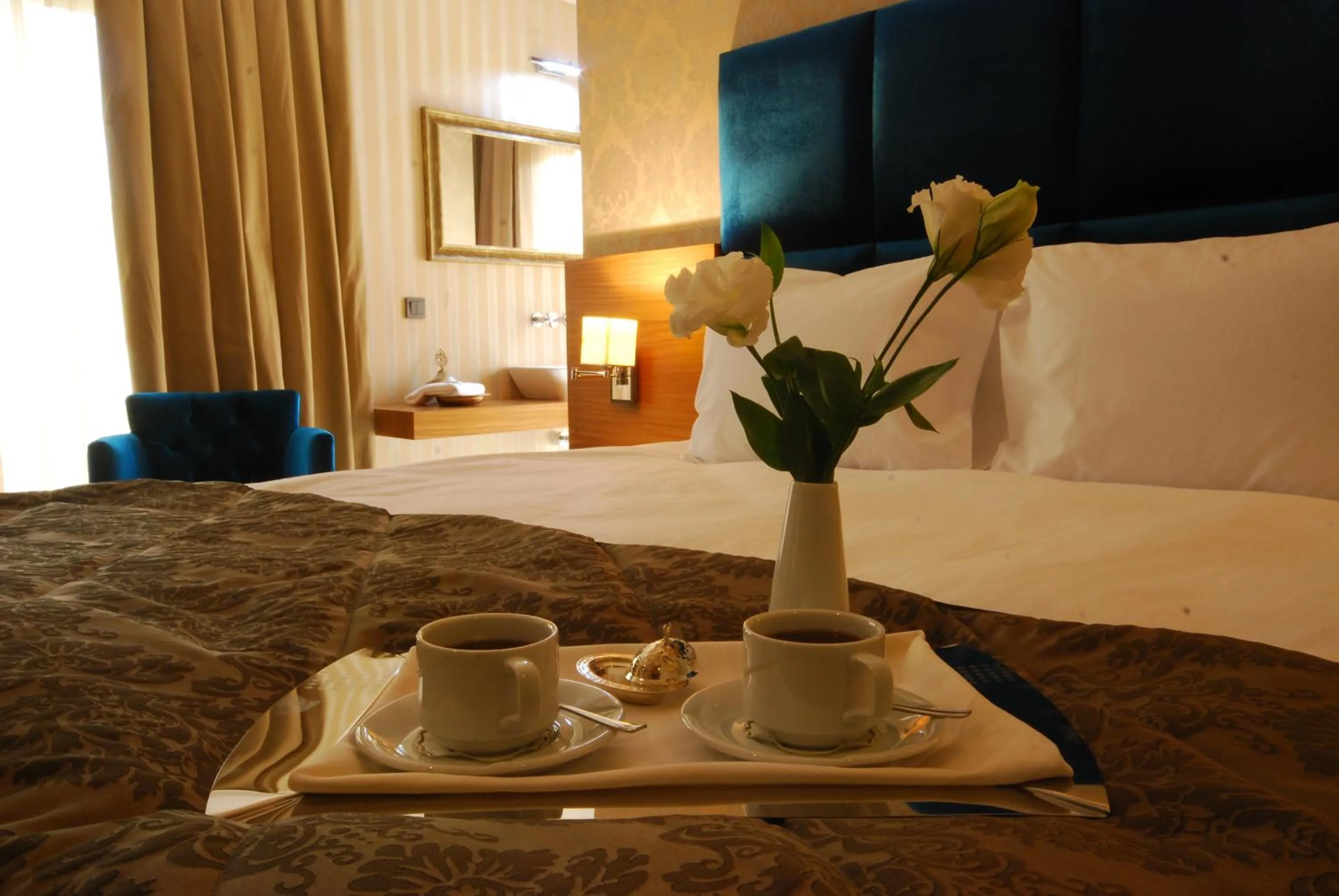 Bedroom in Riva Reşatbey Luxury Hotel