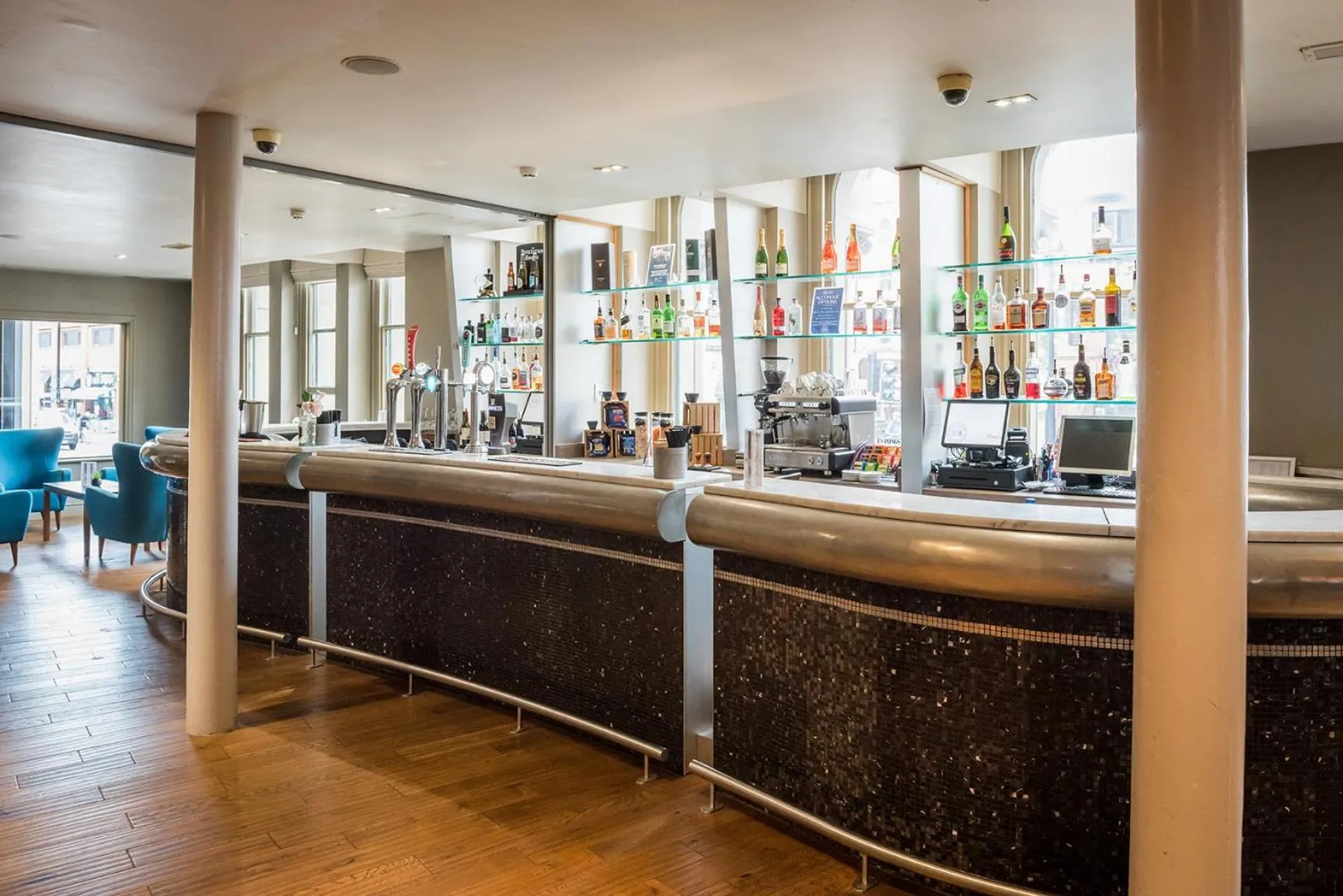 Lounge or bar in The Townhouse Manchester