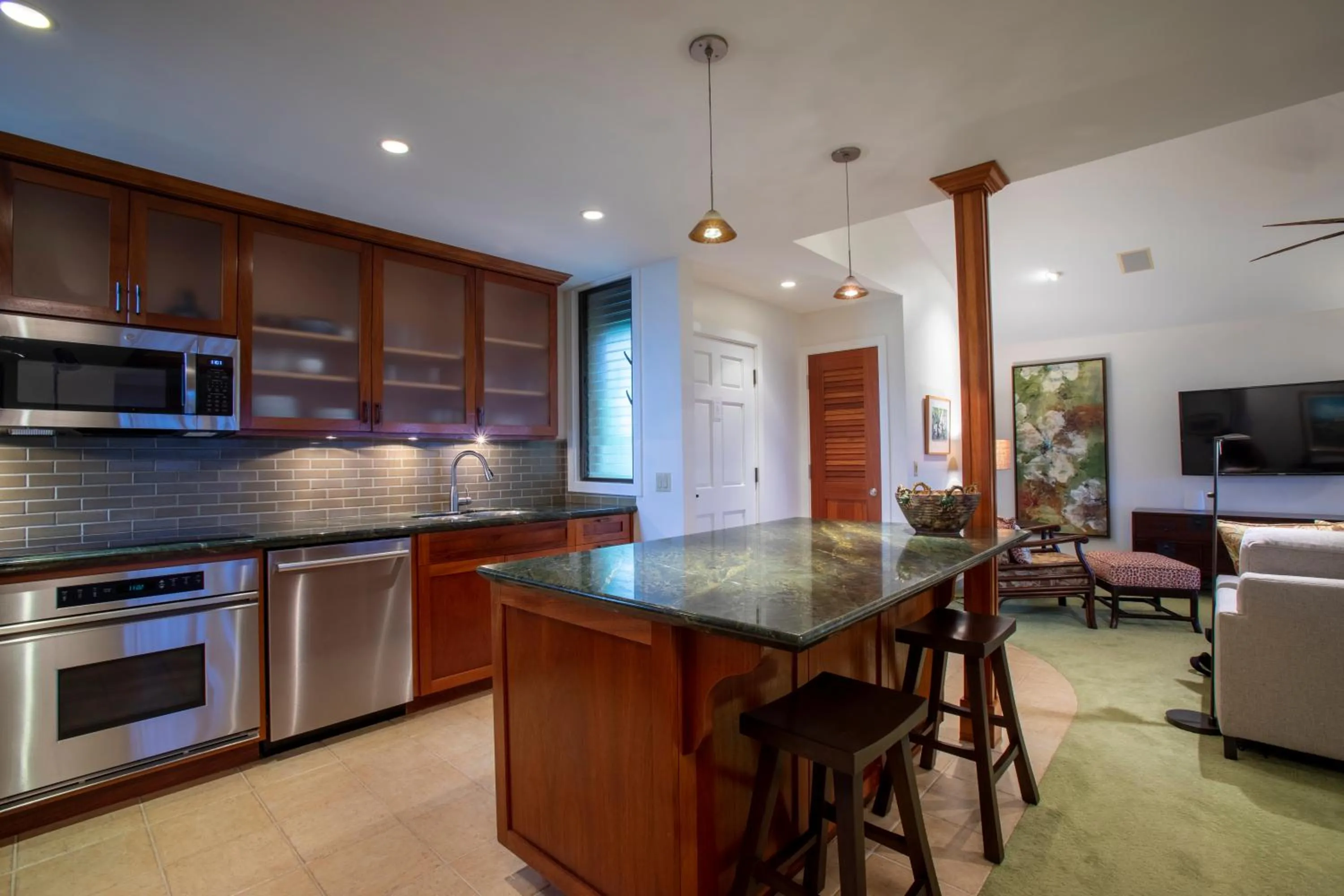Kitchen or kitchenette in Wailea Elua Village - CoralTree Residence Collection