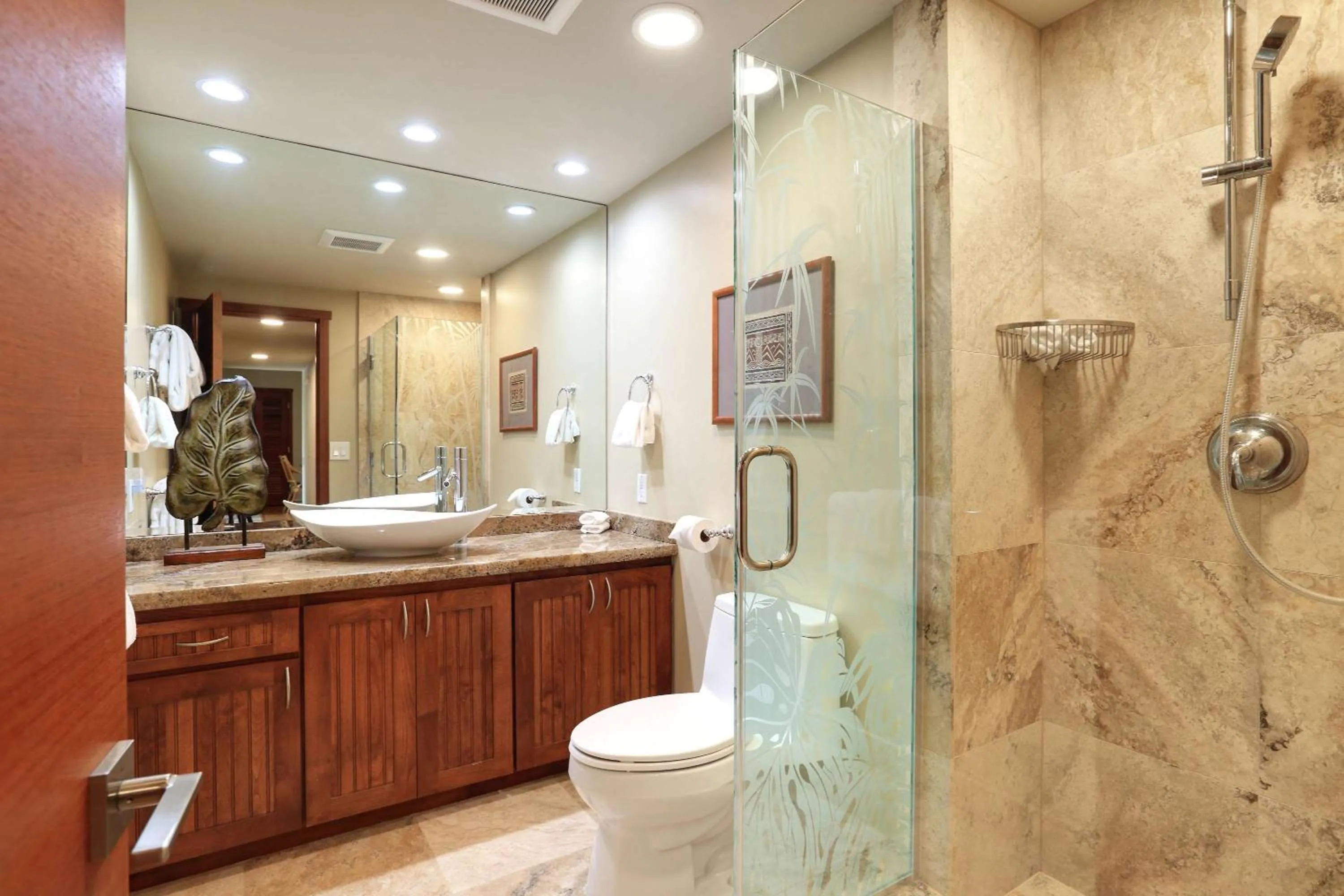 Bathroom in Wailea Elua Village - CoralTree Residence Collection