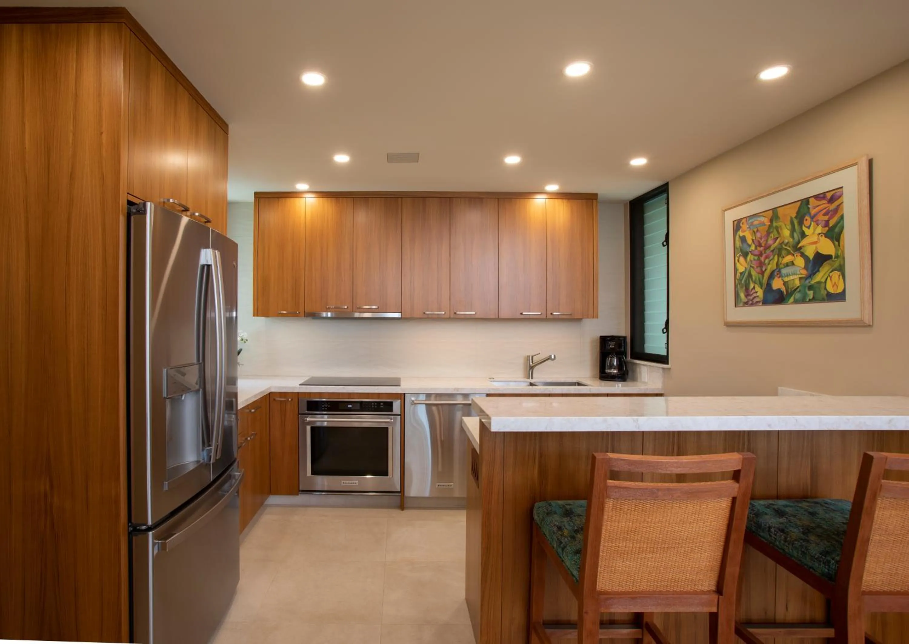 Kitchen or kitchenette in Wailea Elua Village - CoralTree Residence Collection