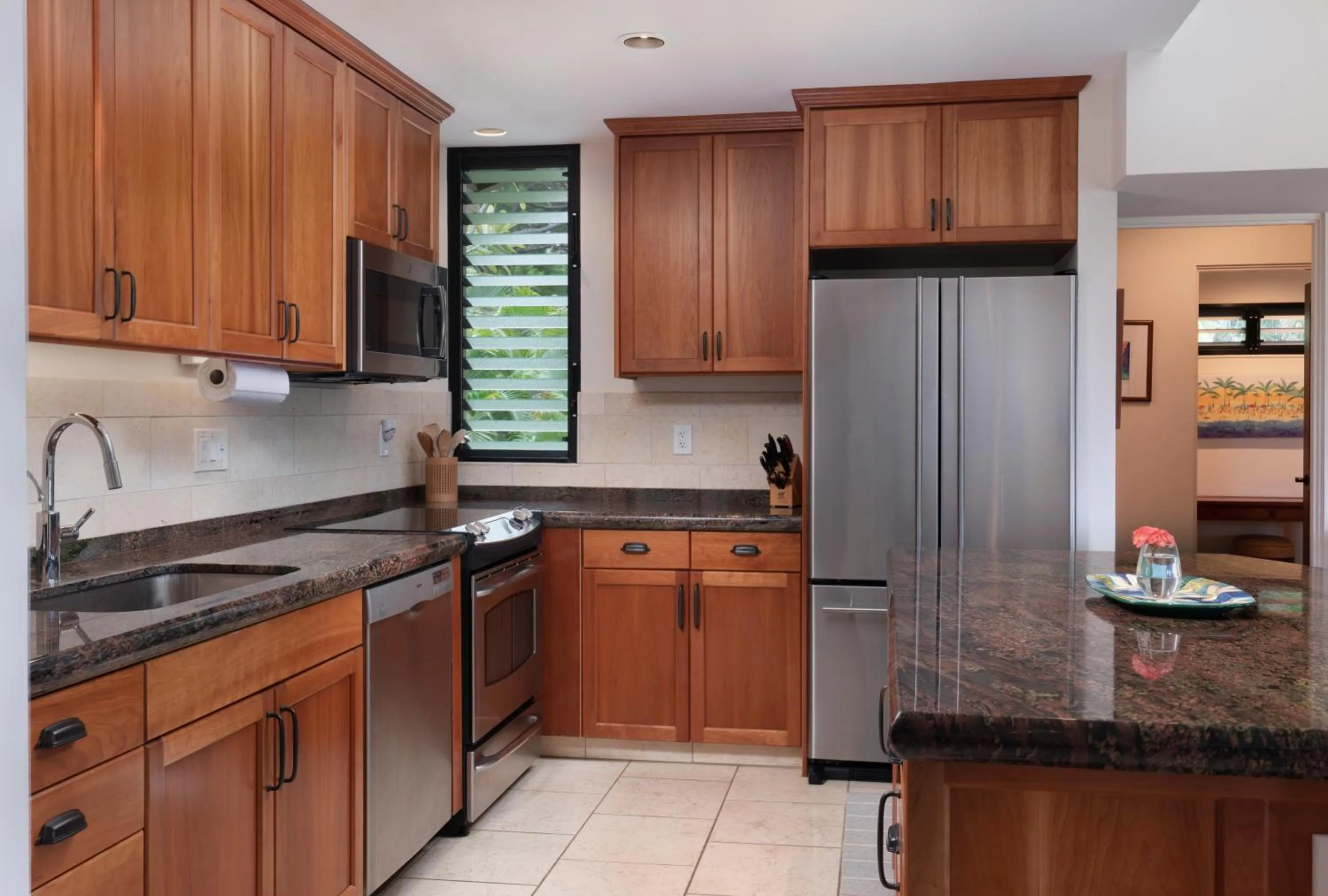 Kitchen or kitchenette in Wailea Elua Village - CoralTree Residence Collection