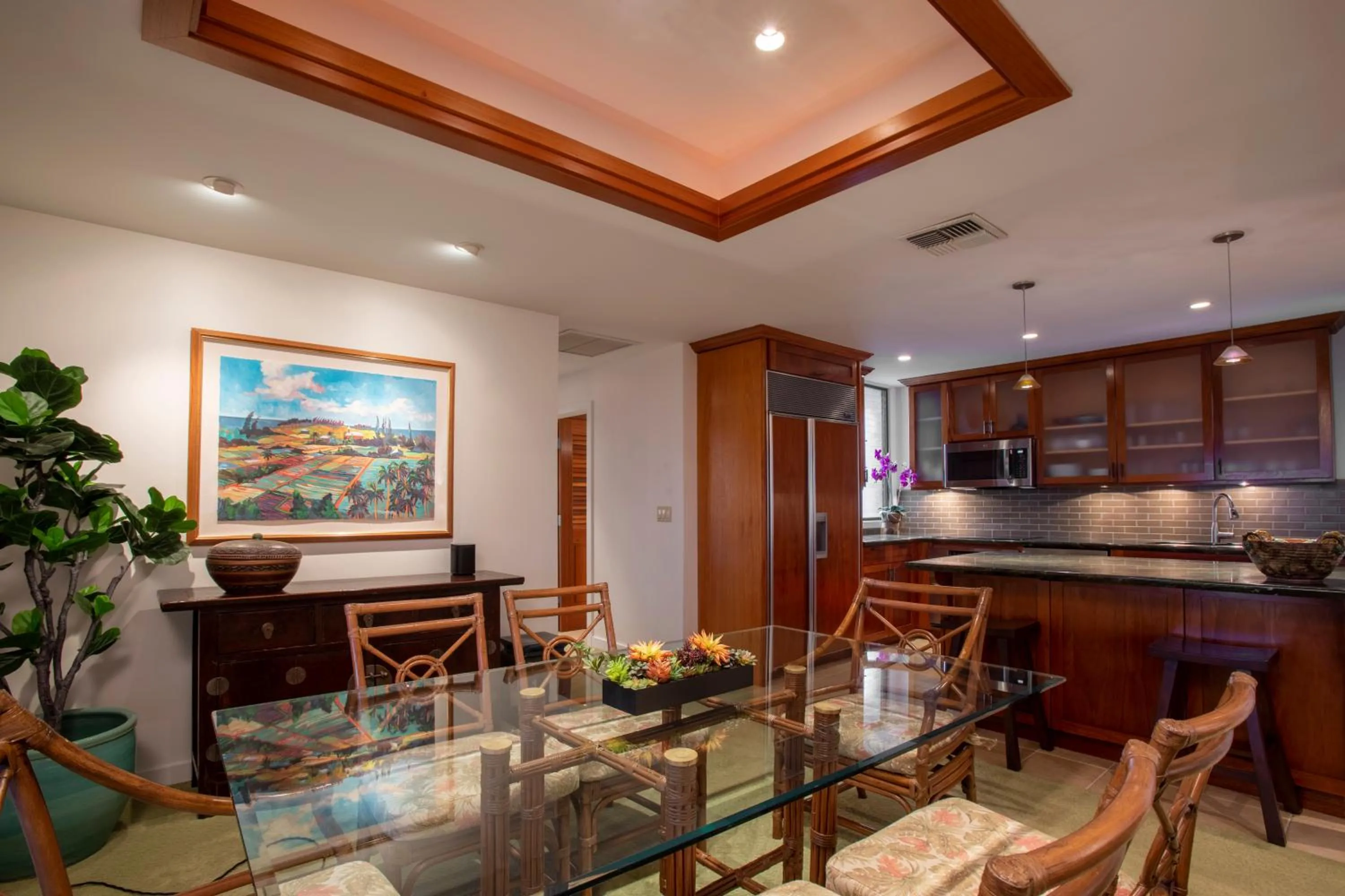 Kitchen or kitchenette in Wailea Elua Village - CoralTree Residence Collection