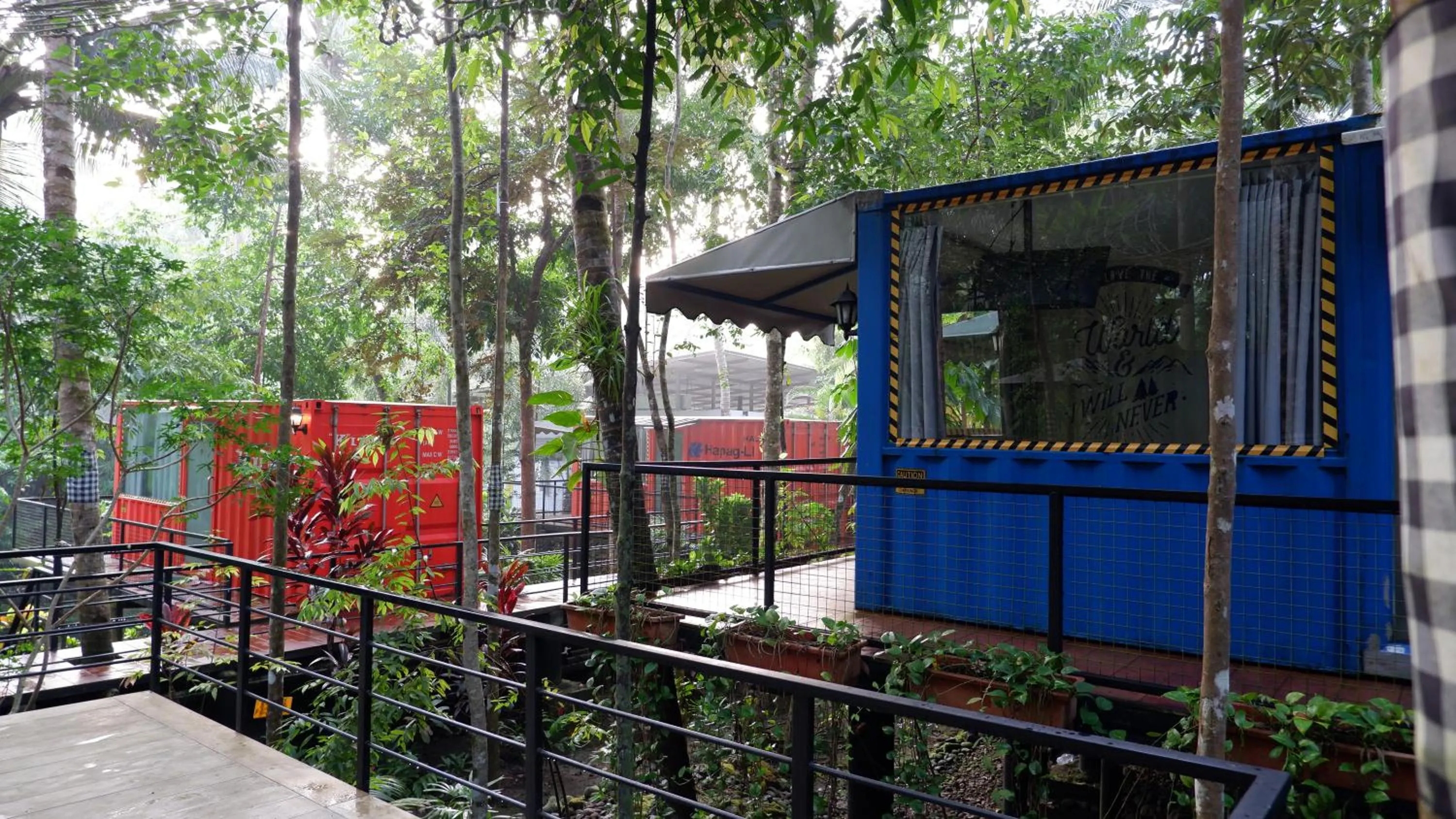 Bedroom in Hau Eco Lodges Citumang Pangandaran