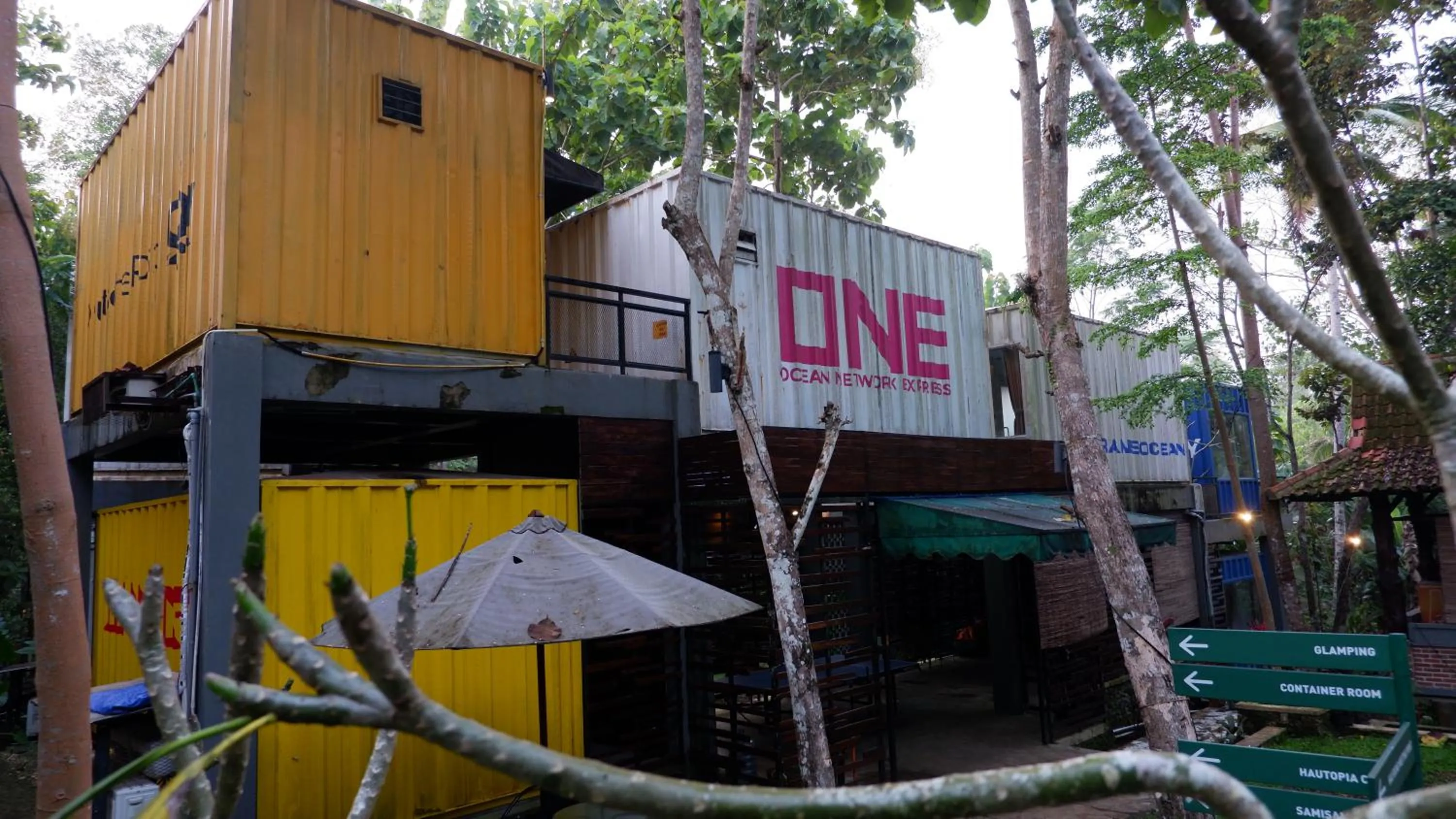 Bedroom in Hau Eco Lodges Citumang Pangandaran