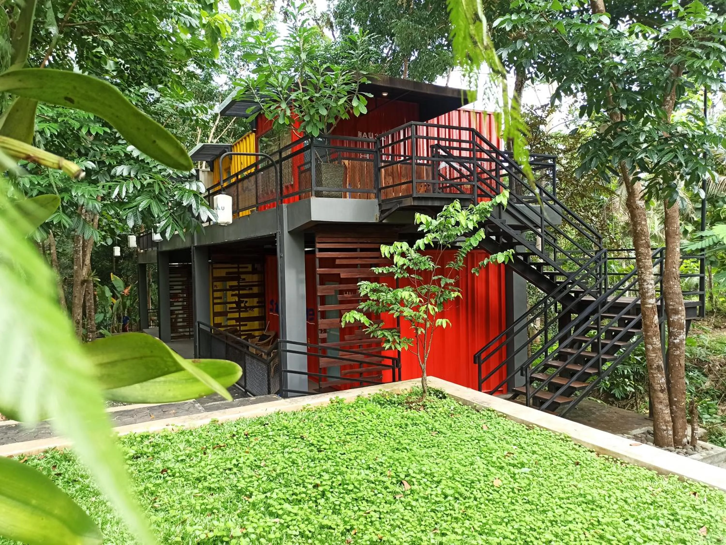Property building in Hau Eco Lodges Citumang Pangandaran