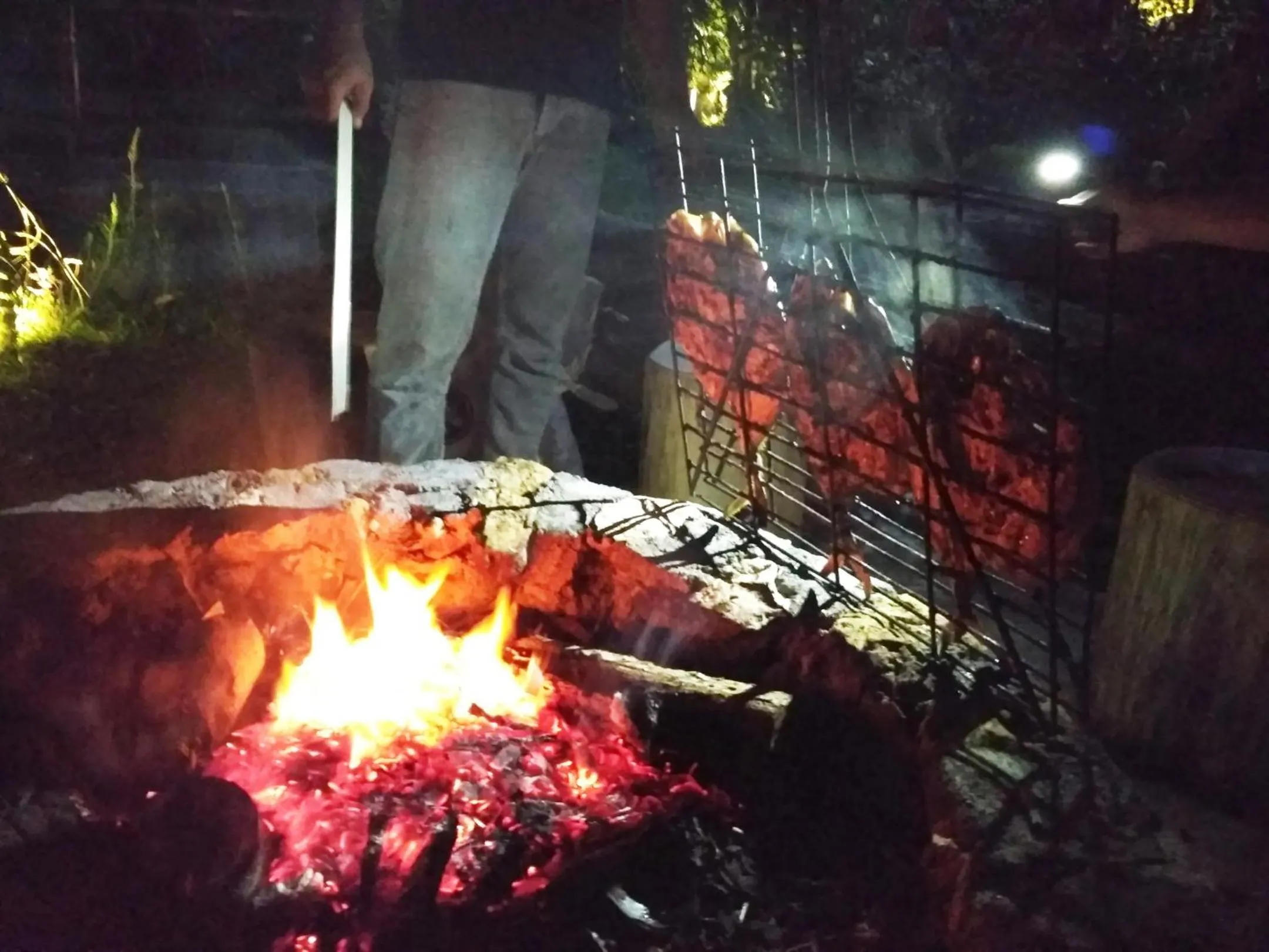 BBQ facilities in Hau Eco Lodges Citumang Pangandaran