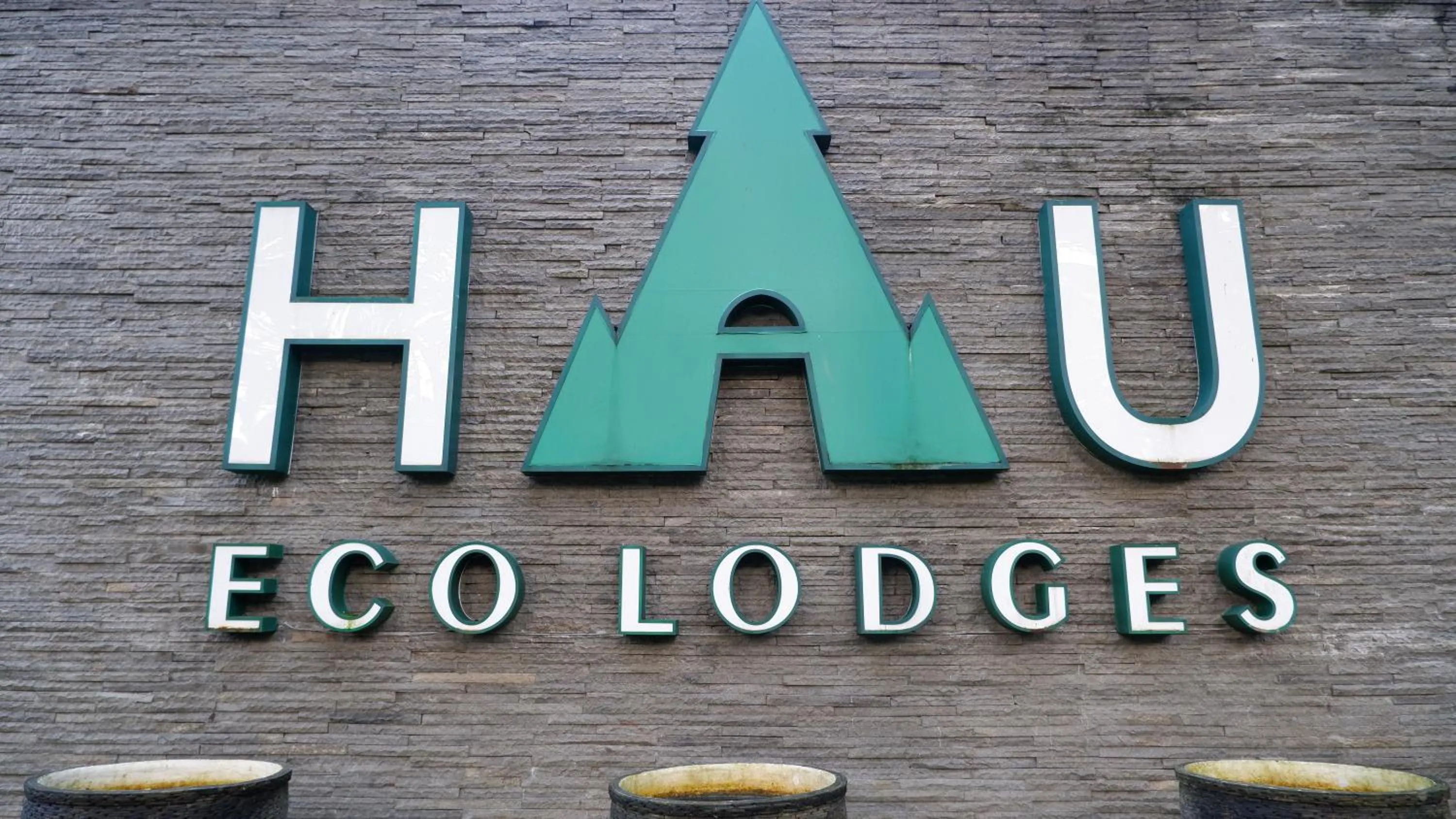 Property building in Hau Eco Lodges Citumang Pangandaran