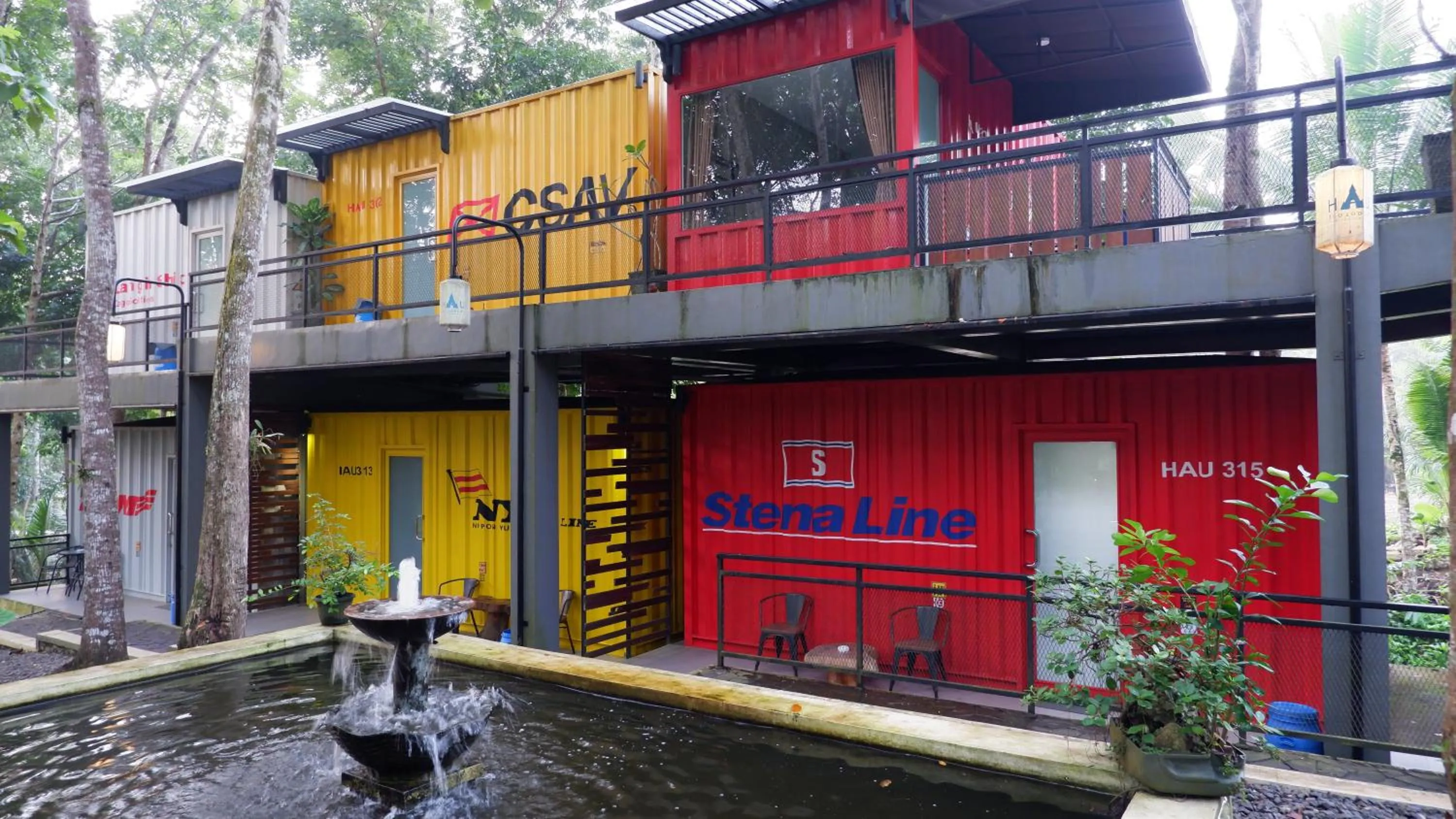 Bedroom in Hau Eco Lodges Citumang Pangandaran