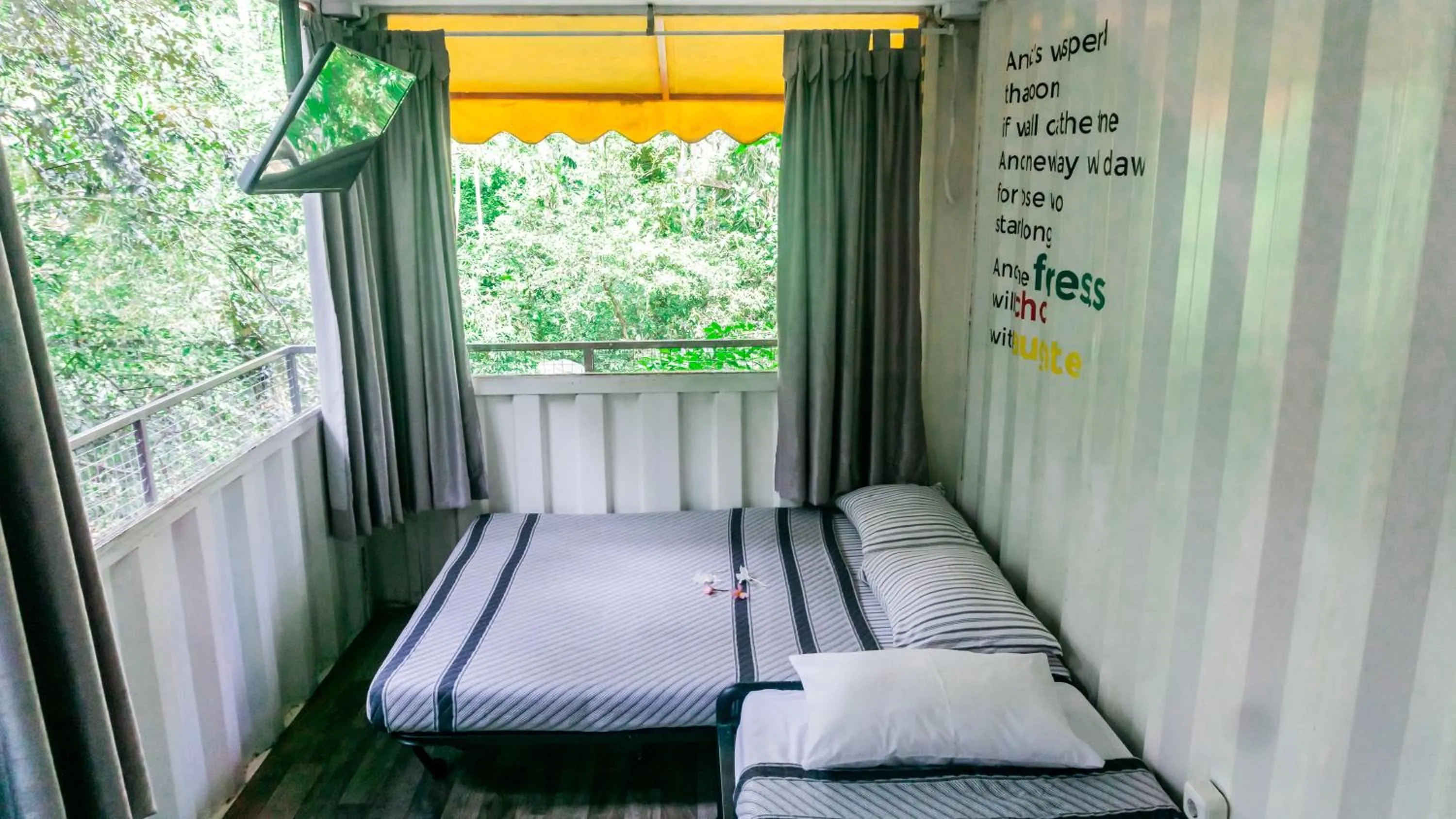 Bed in Hau Eco Lodges Citumang Pangandaran