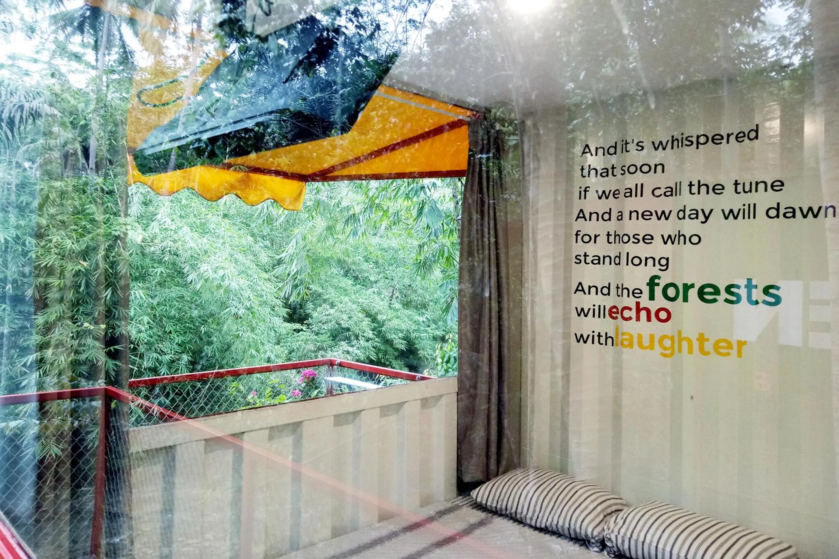 View (from property/room) in Hau Eco Lodges Citumang Pangandaran