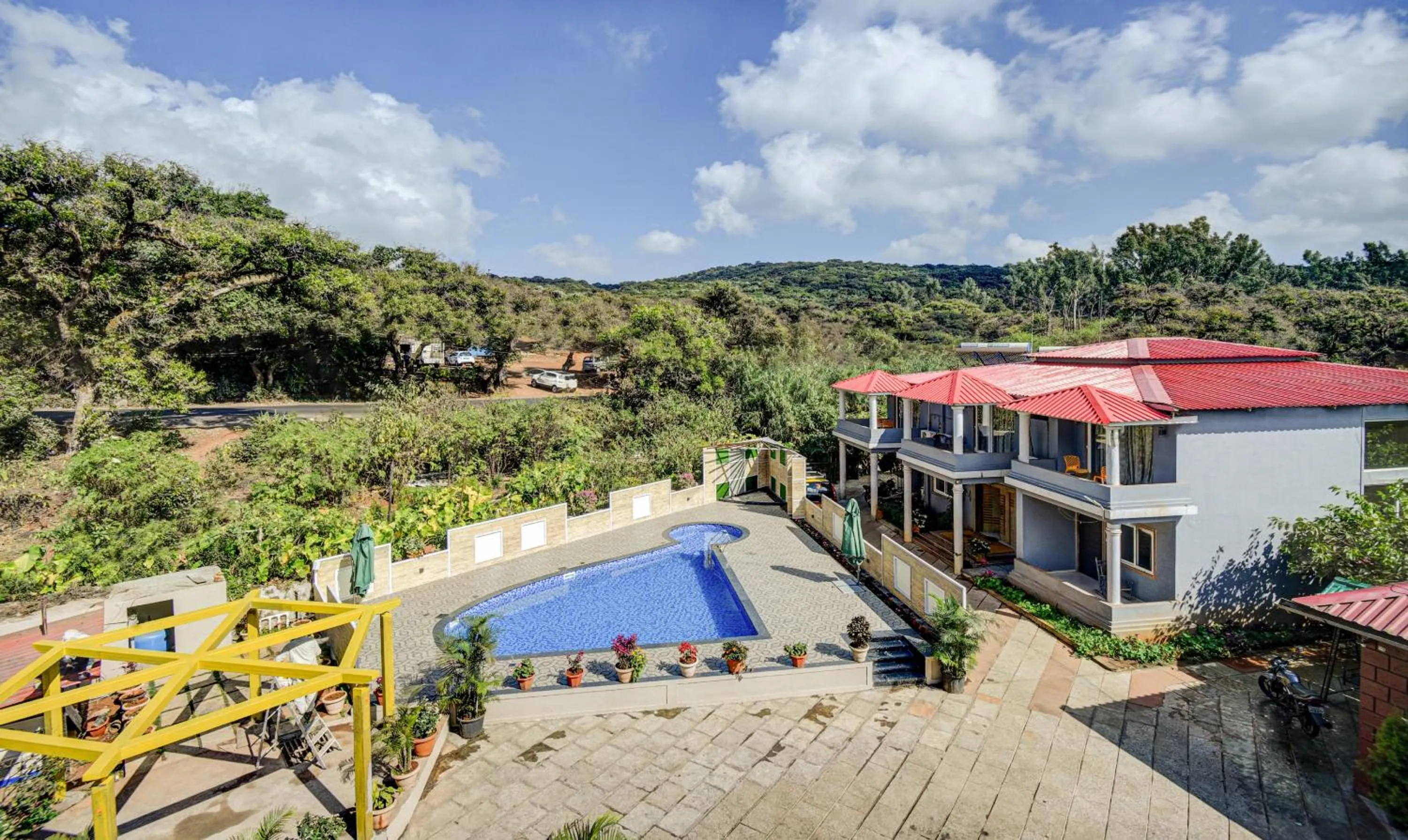 Property building in Treebo JP Cottage