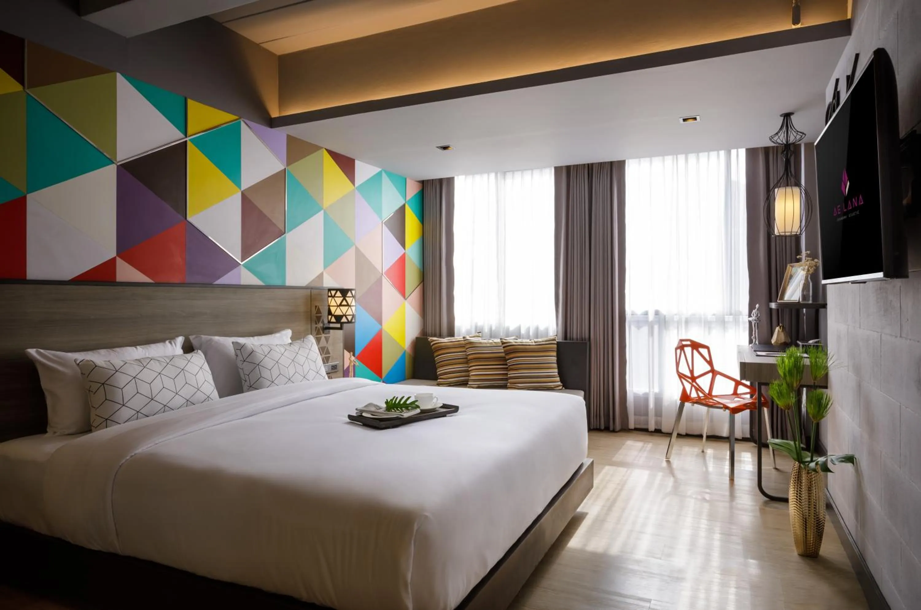 Bed in Ae Lana Chiangmai Hotel