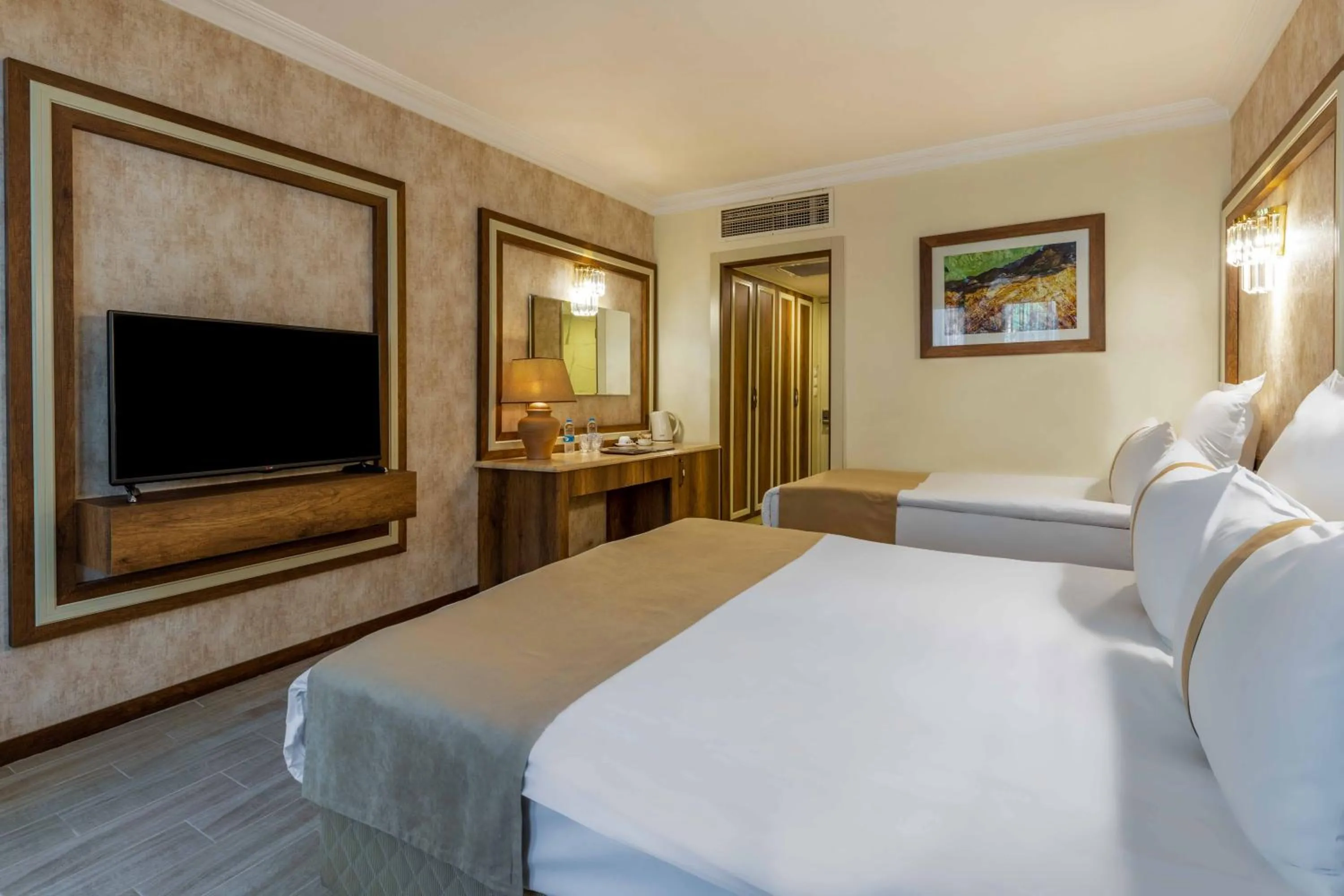 Bedroom, Bed in Polat Thermal Hotel