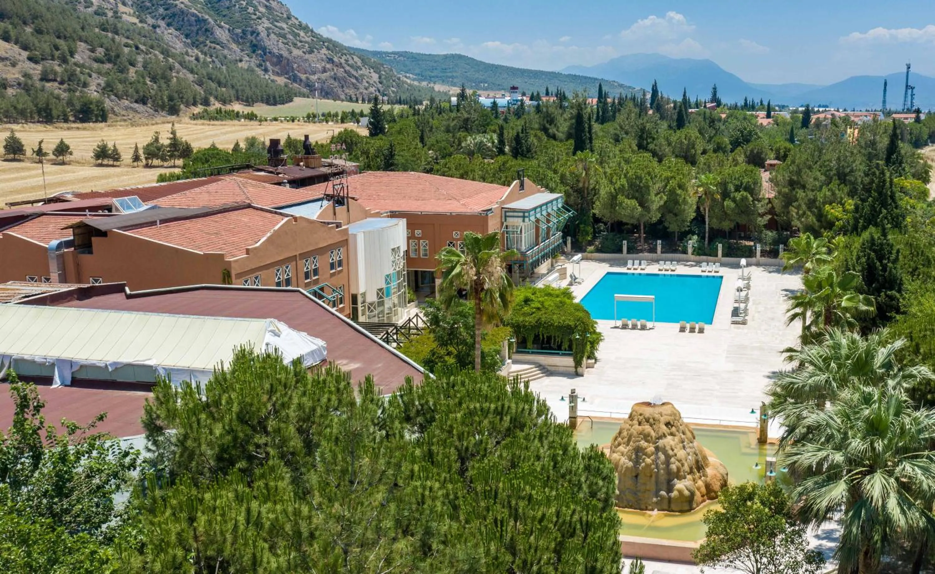 Bird's eye view in Polat Thermal Hotel