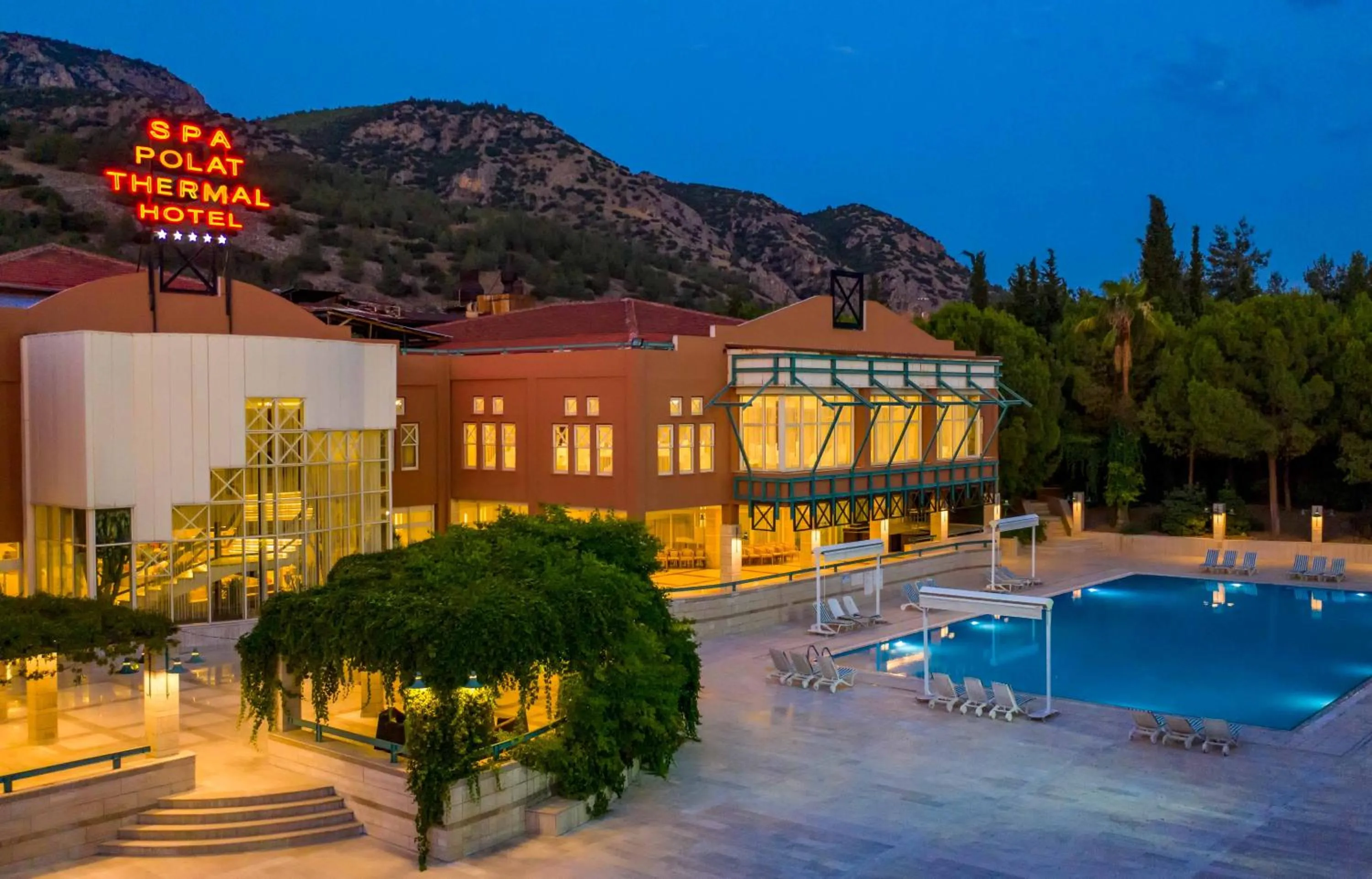 Property building in Polat Thermal Hotel