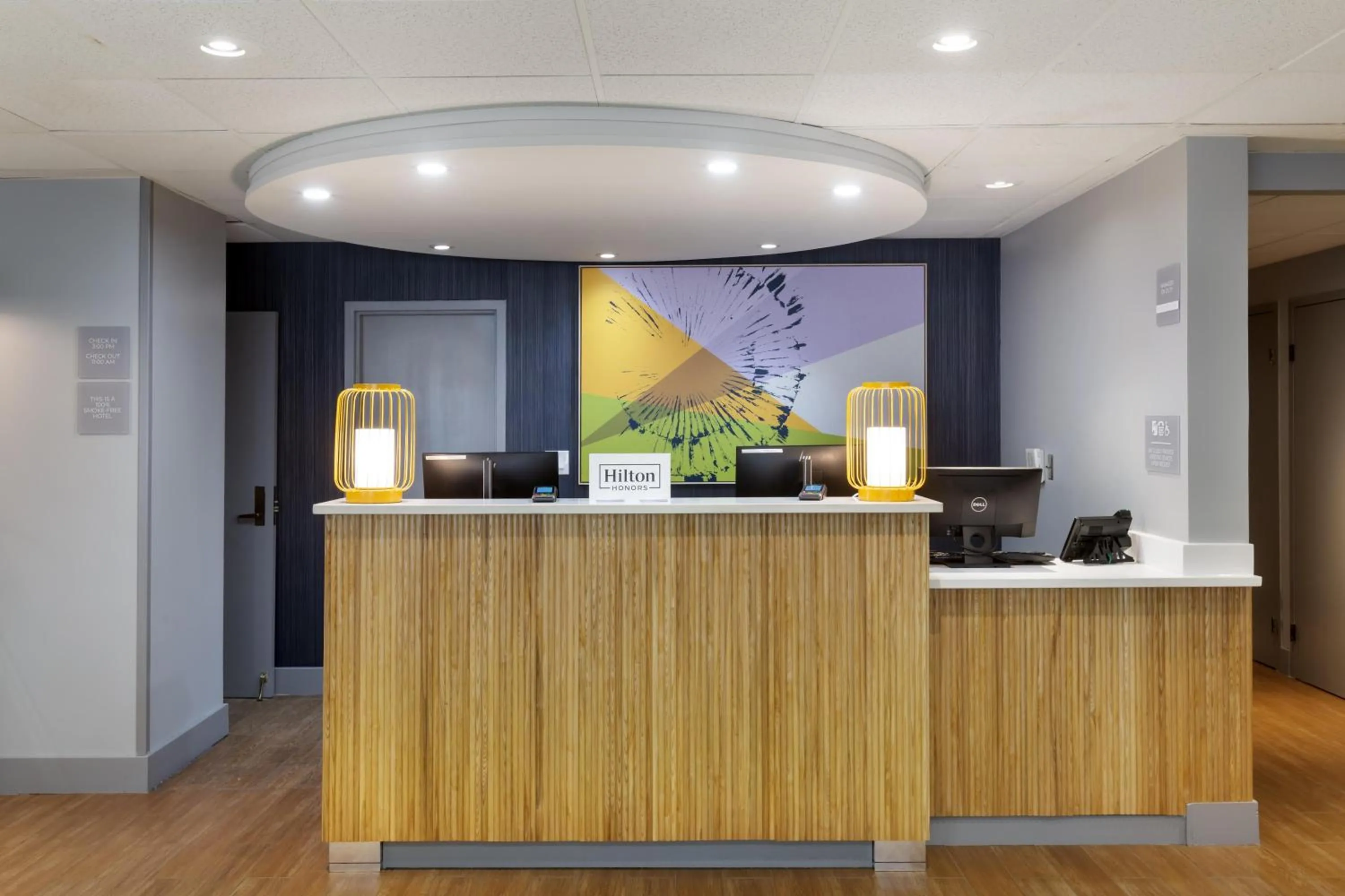 Lobby or reception in Spark by Hilton Atlanta Airport South College Park