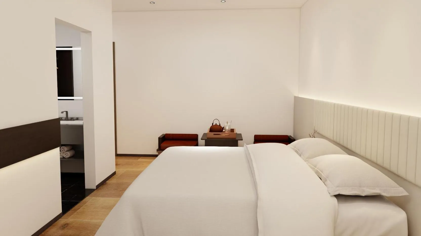 Photo of the whole room, Bed in Waito Hotel Yuexiu Park Guangzhou