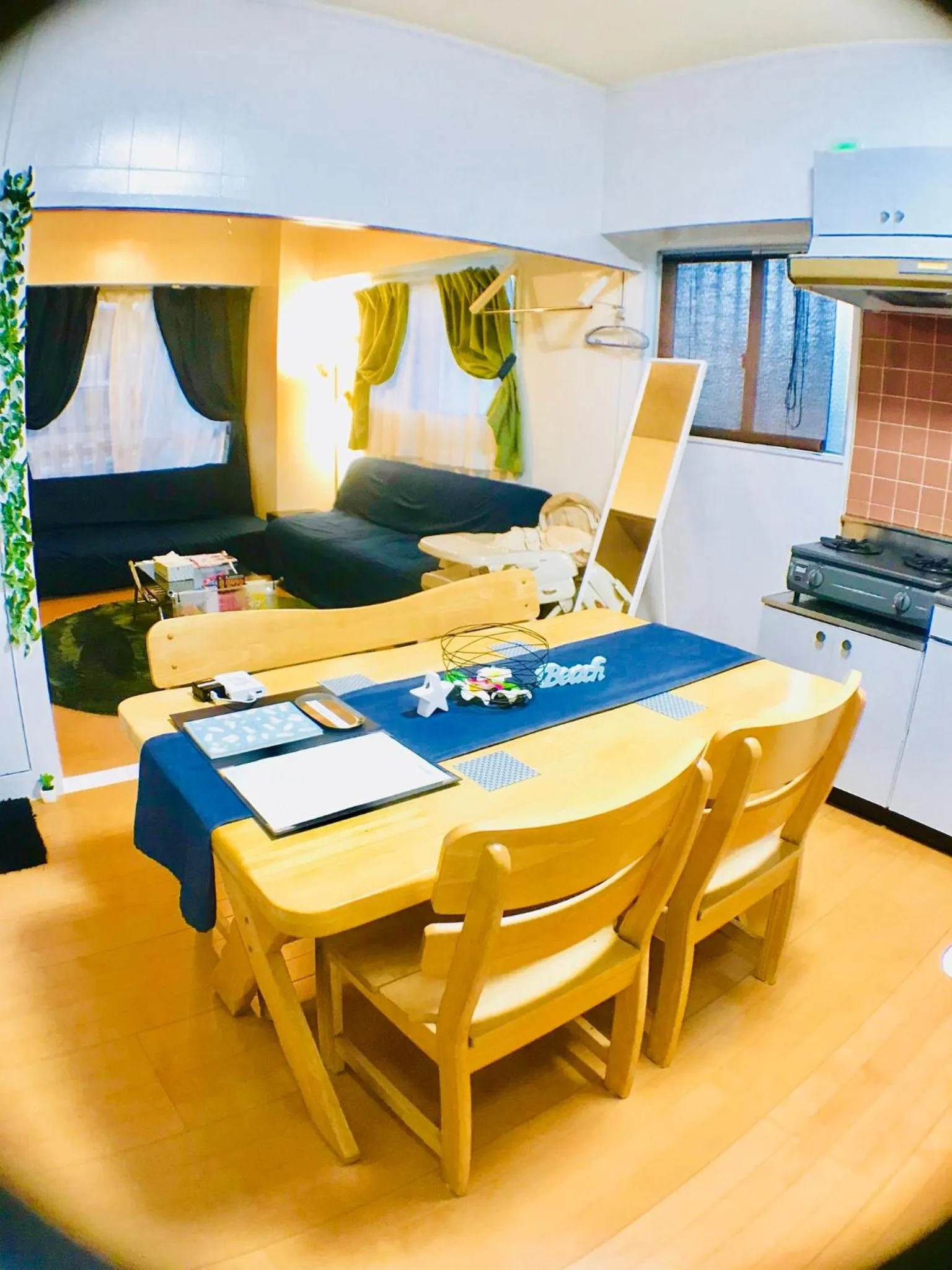 Kitchen or kitchenette in Holiday Homes TSUBOYA 301