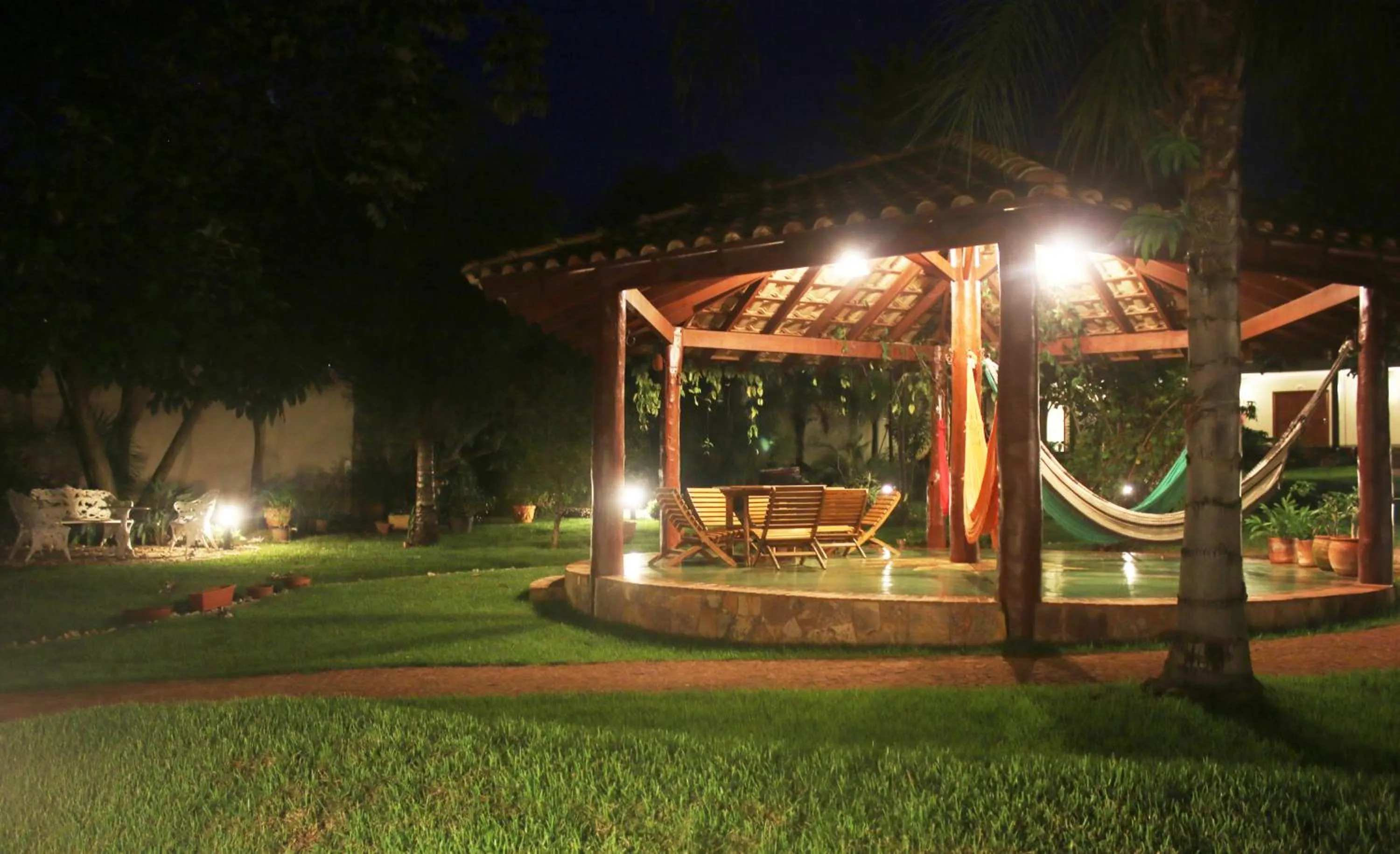 Garden in Pousada Surucuá - Bonito MS