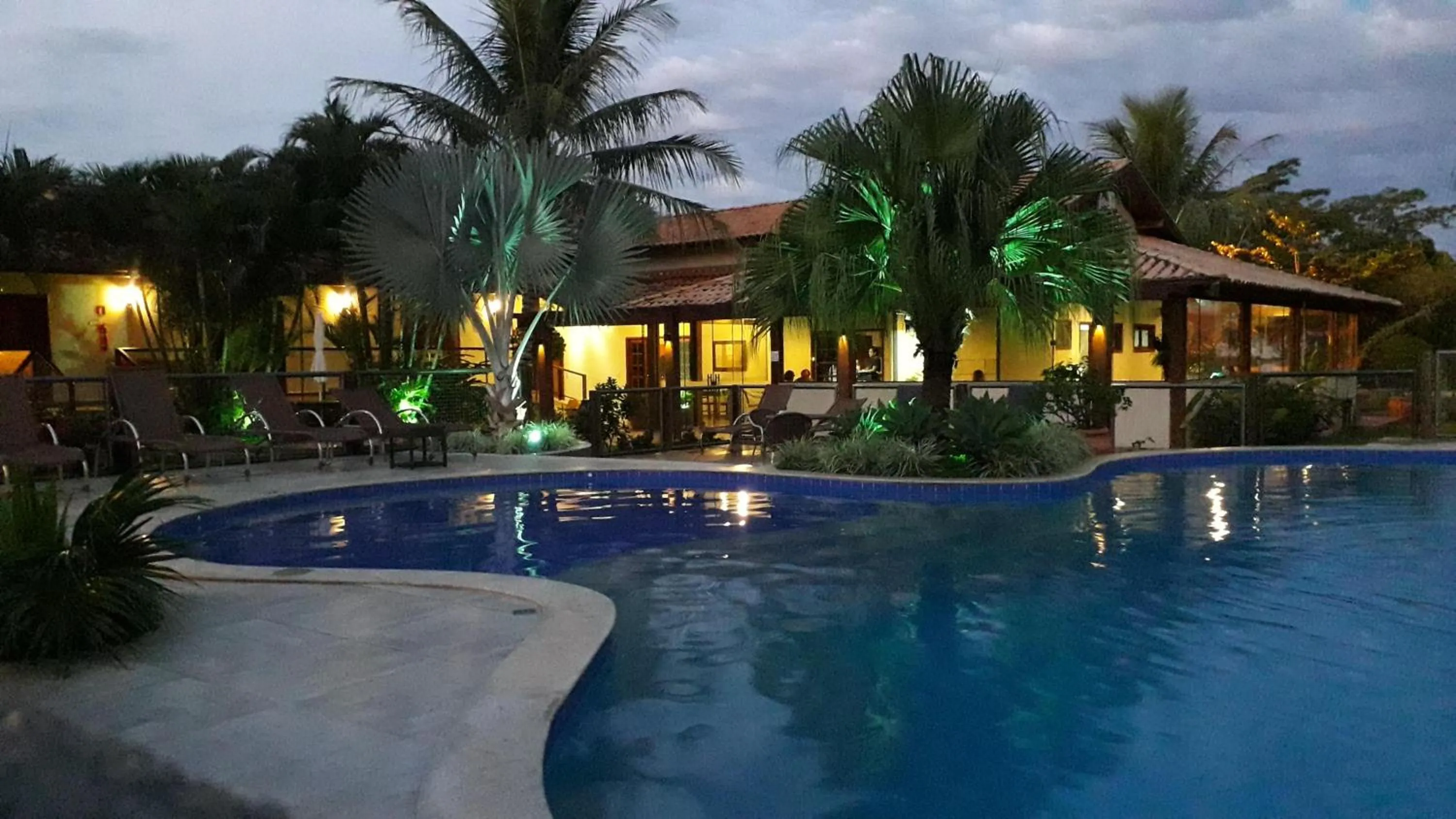 Swimming pool in Pousada Surucuá - Bonito MS