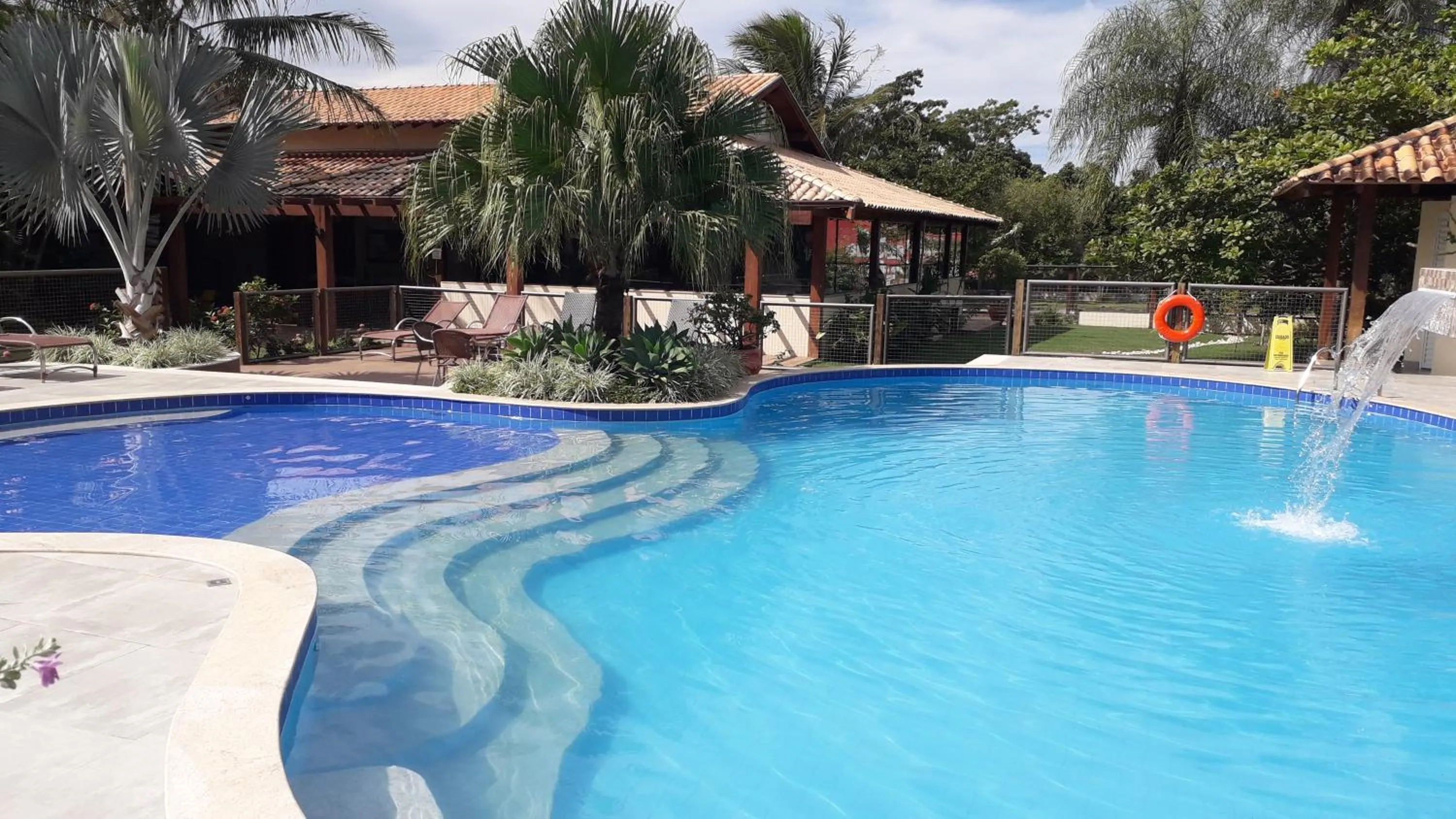 Pool view in Pousada Surucuá - Bonito MS
