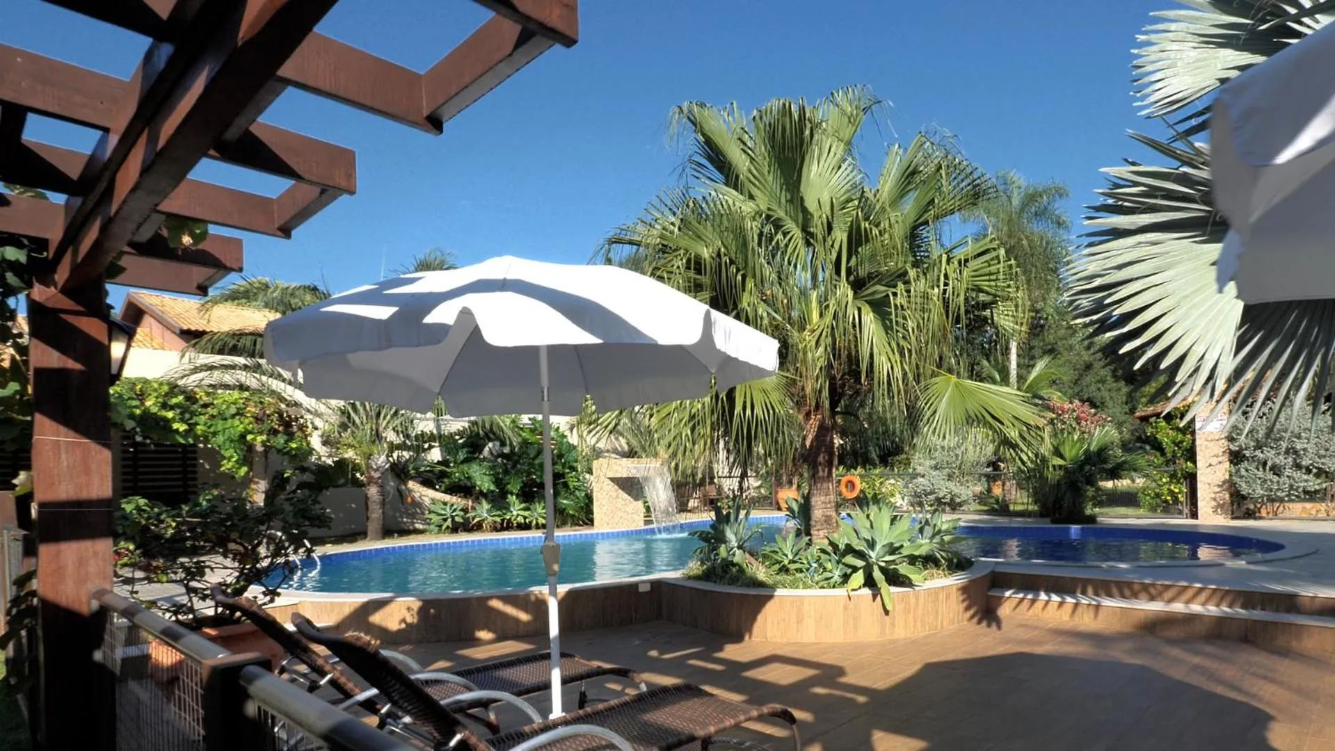 Pool view in Pousada Surucuá - Bonito MS