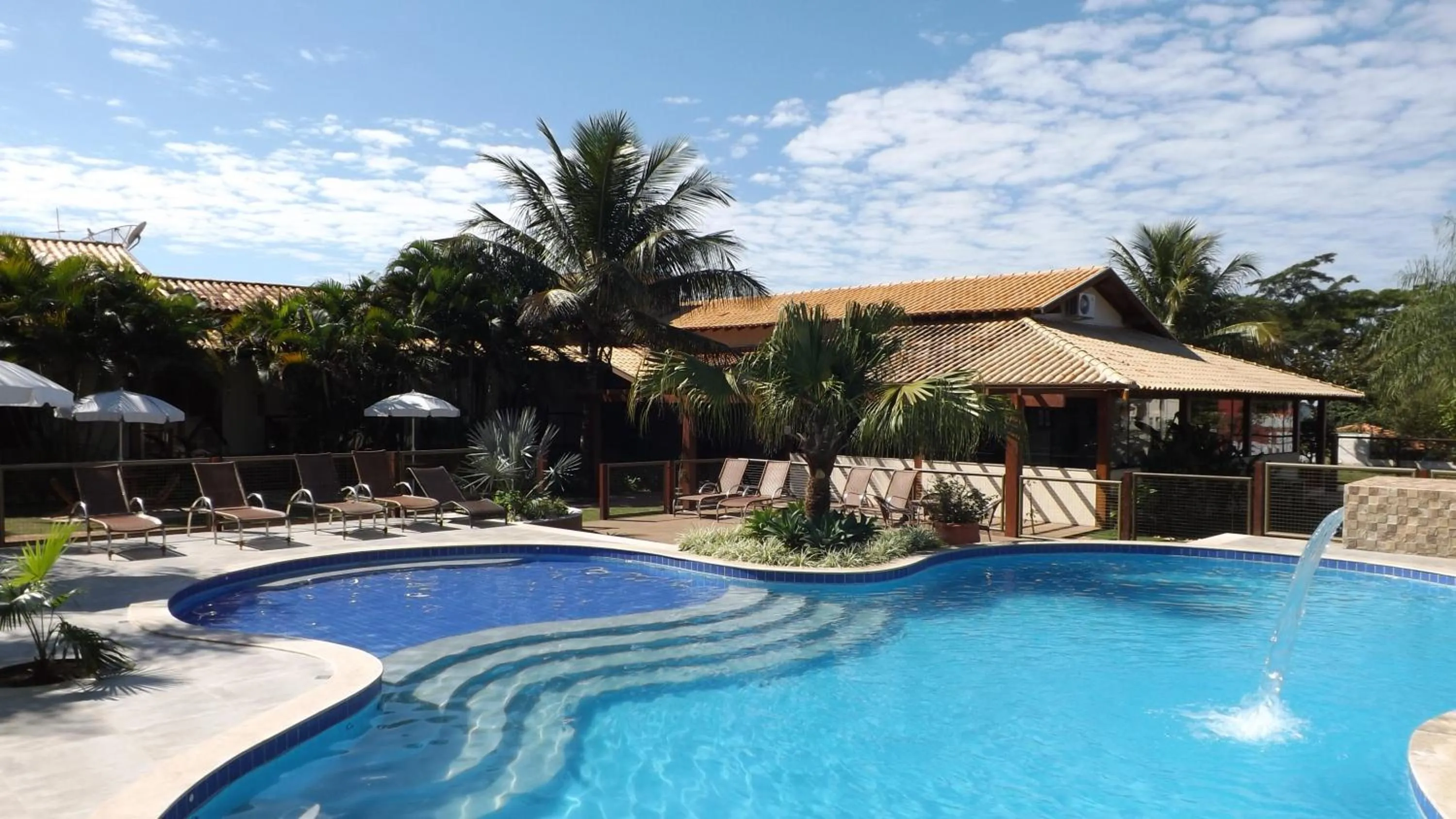 Pool view in Pousada Surucuá - Bonito MS