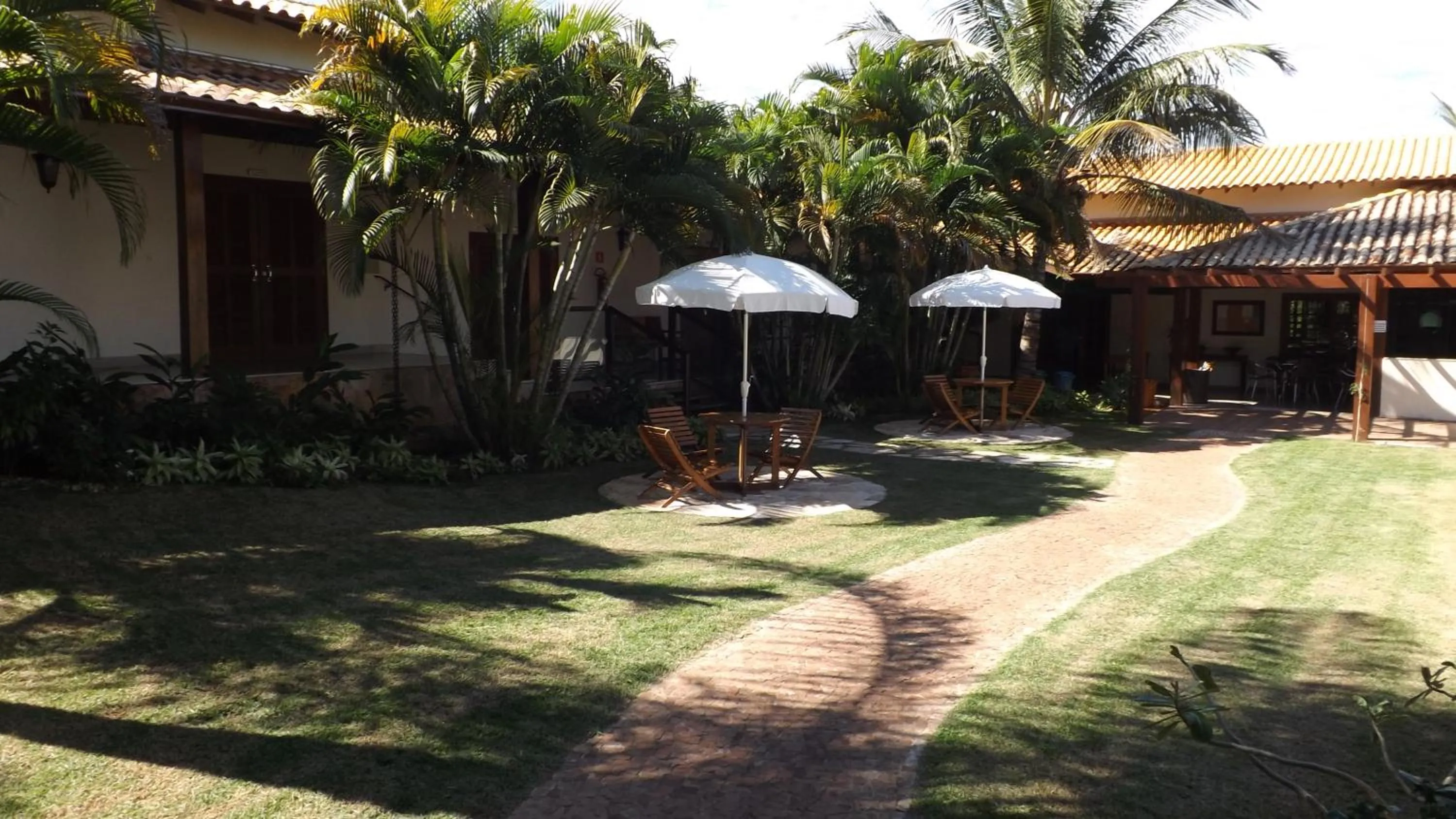 Patio in Pousada Surucuá - Bonito MS