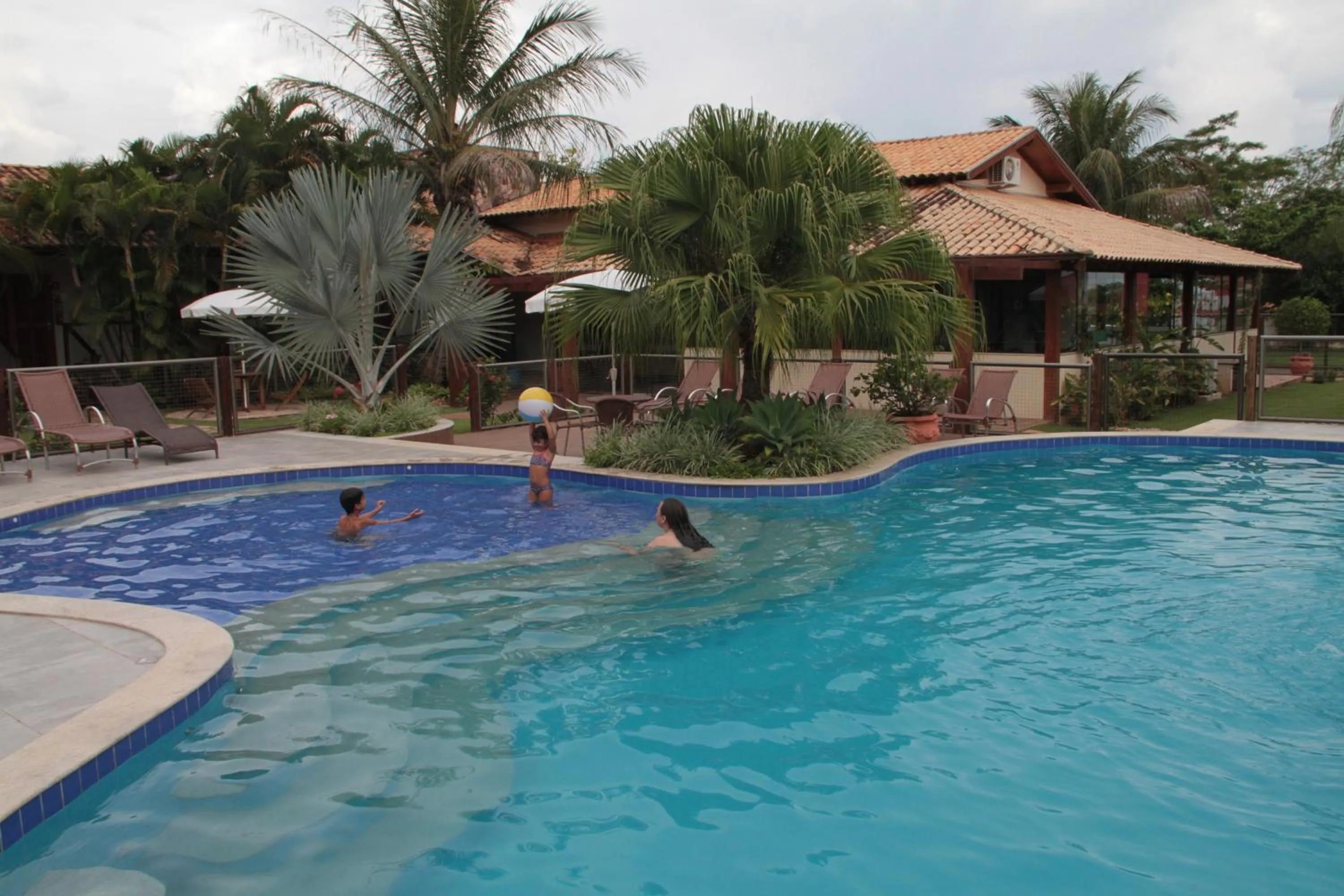 Swimming pool in Pousada Surucuá - Bonito MS