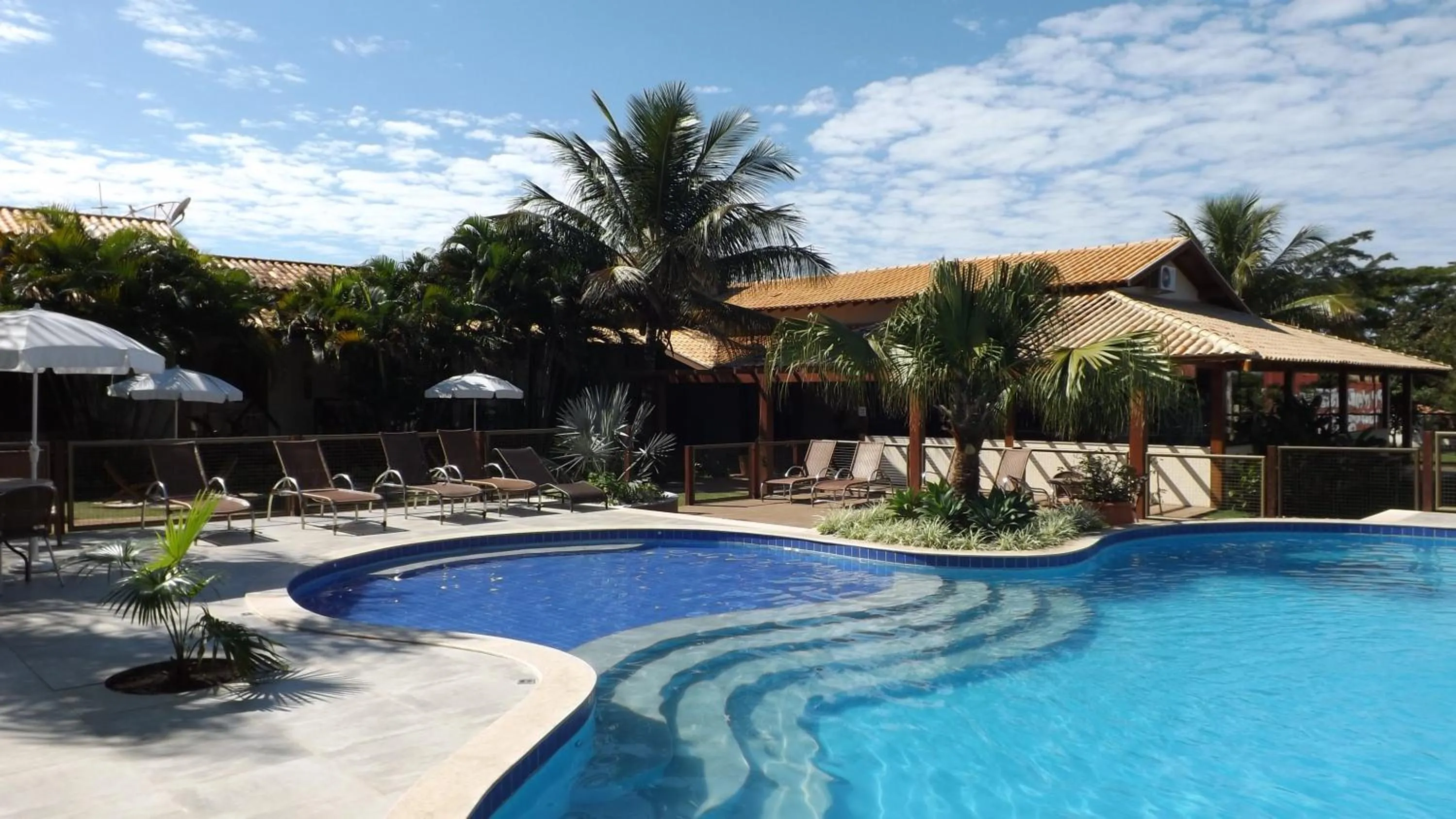 Pool view in Pousada Surucuá - Bonito MS