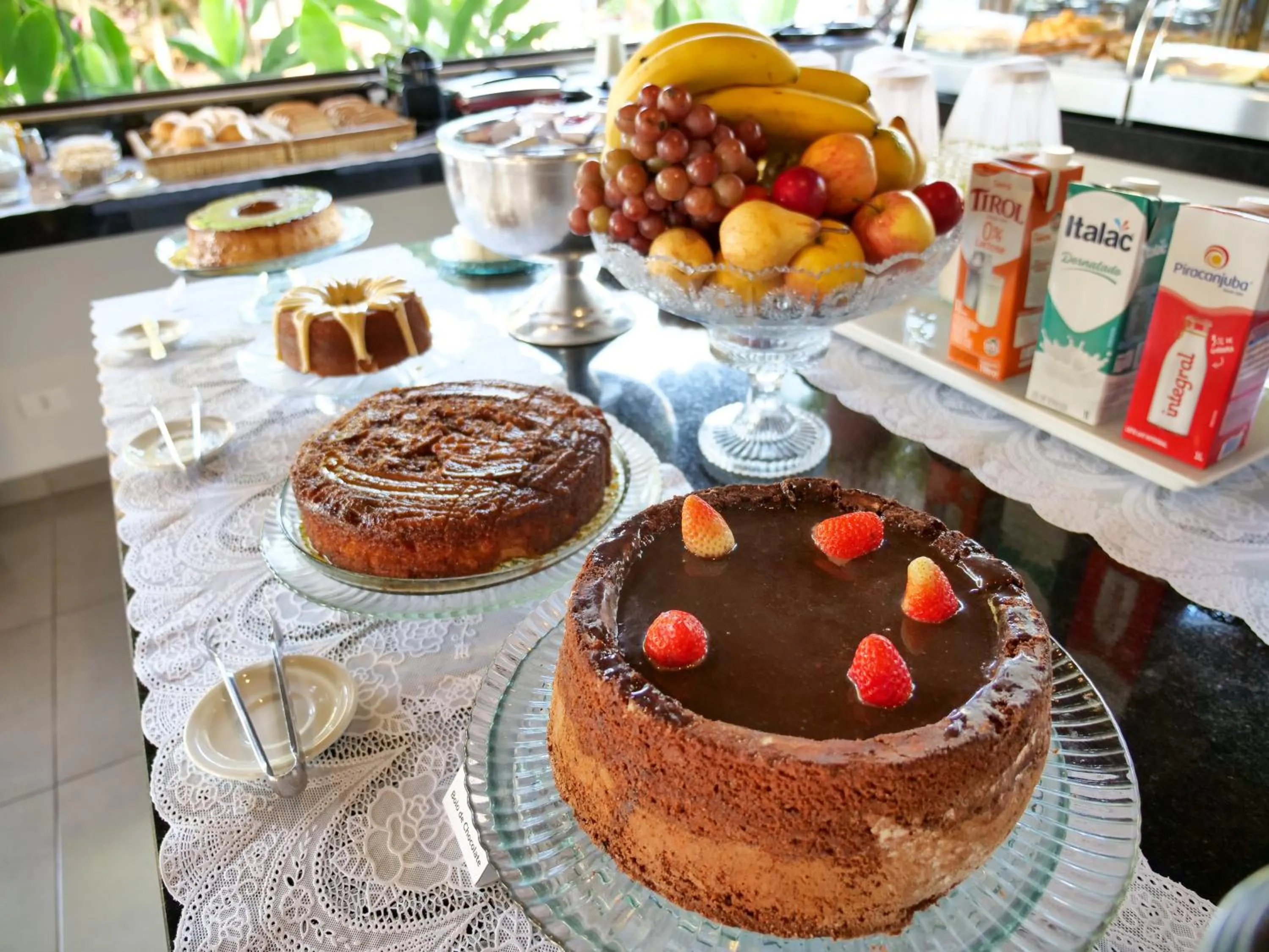 Food and drinks in Pousada Surucuá - Bonito MS