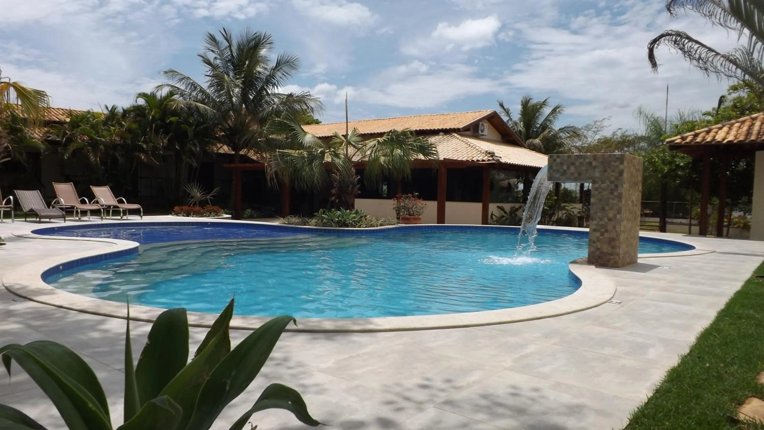 Swimming pool in Pousada Surucuá - Bonito MS