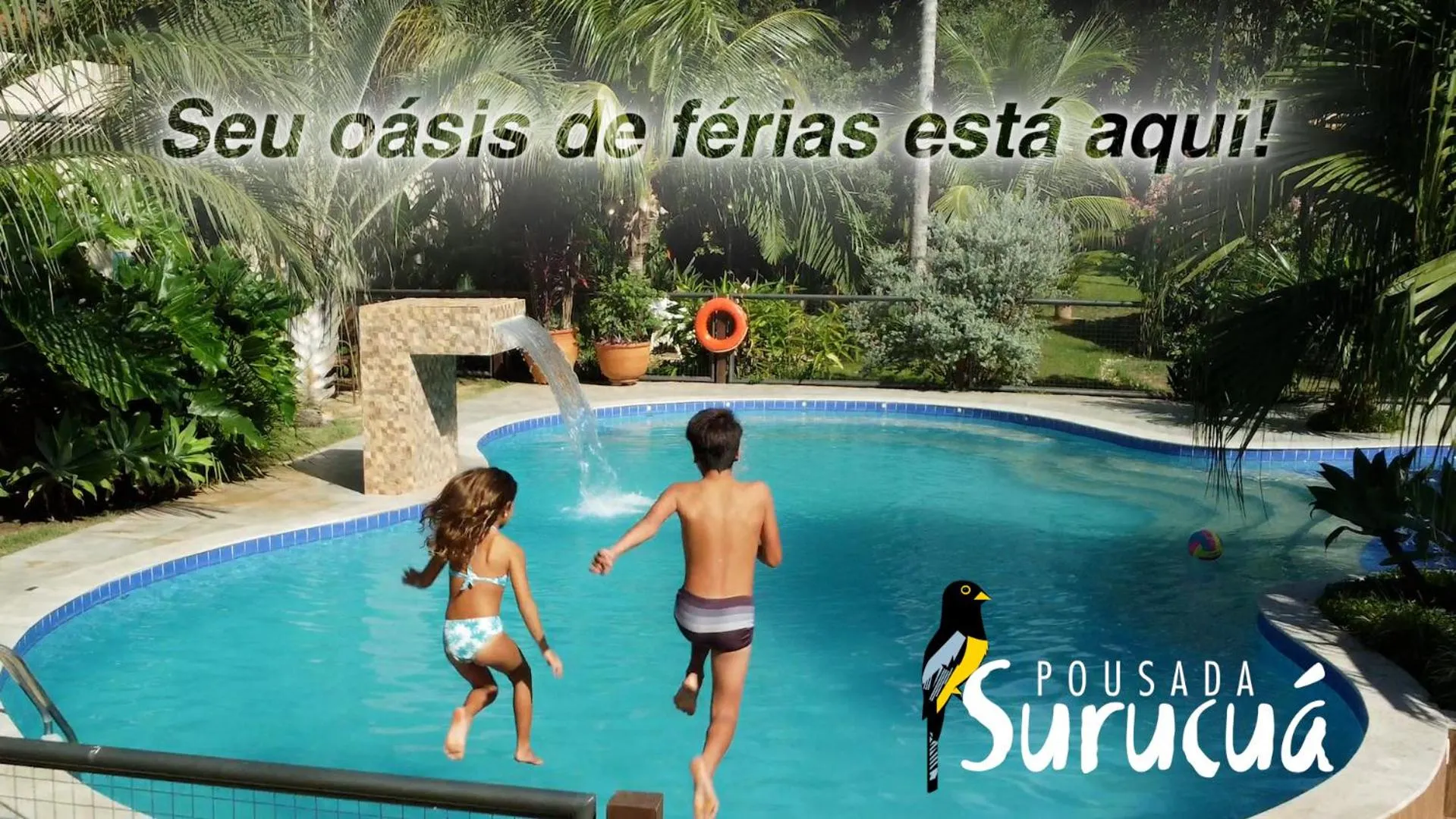 Pool view in Pousada Surucuá - Bonito MS