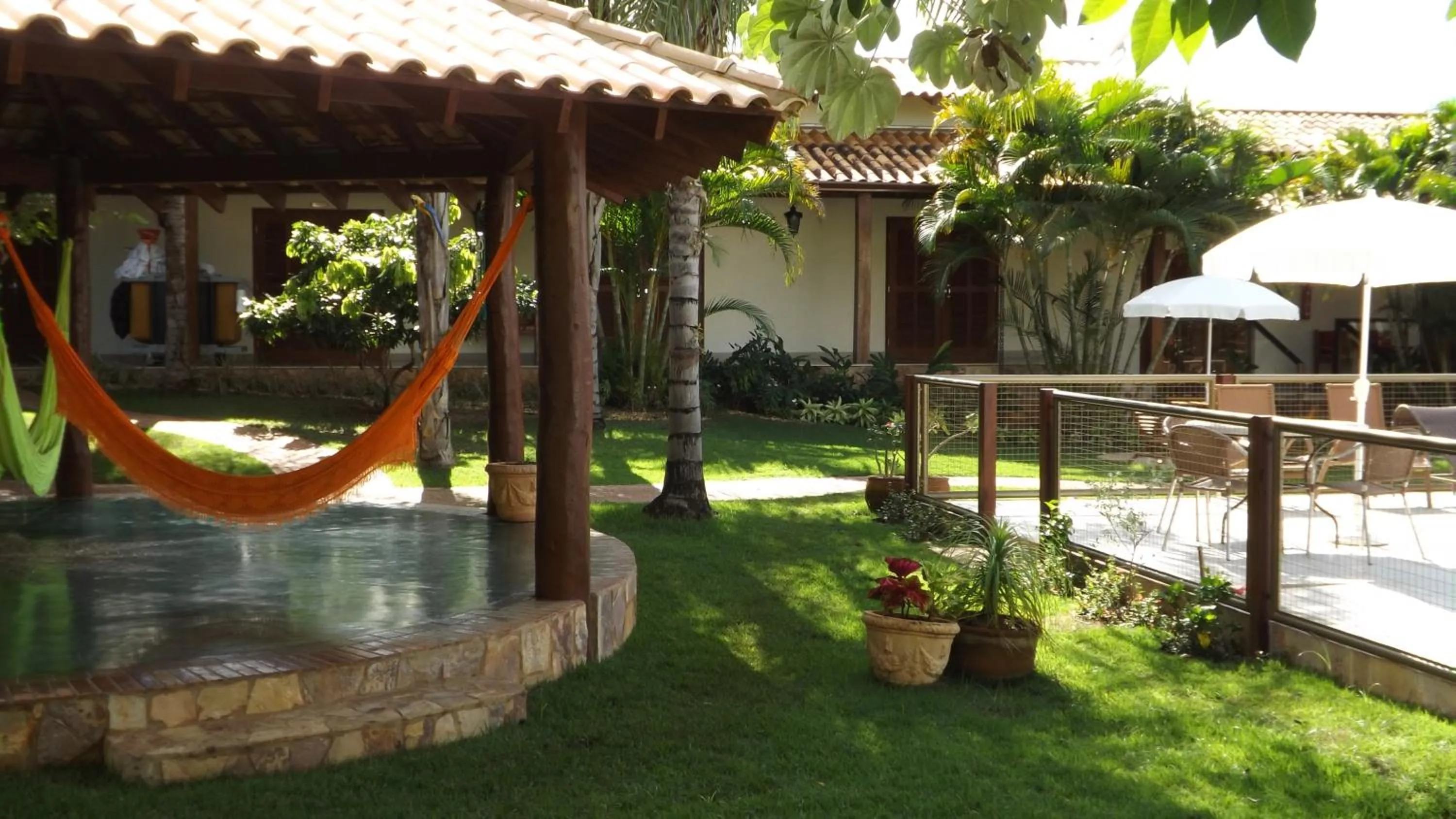 Garden in Pousada Surucuá - Bonito MS