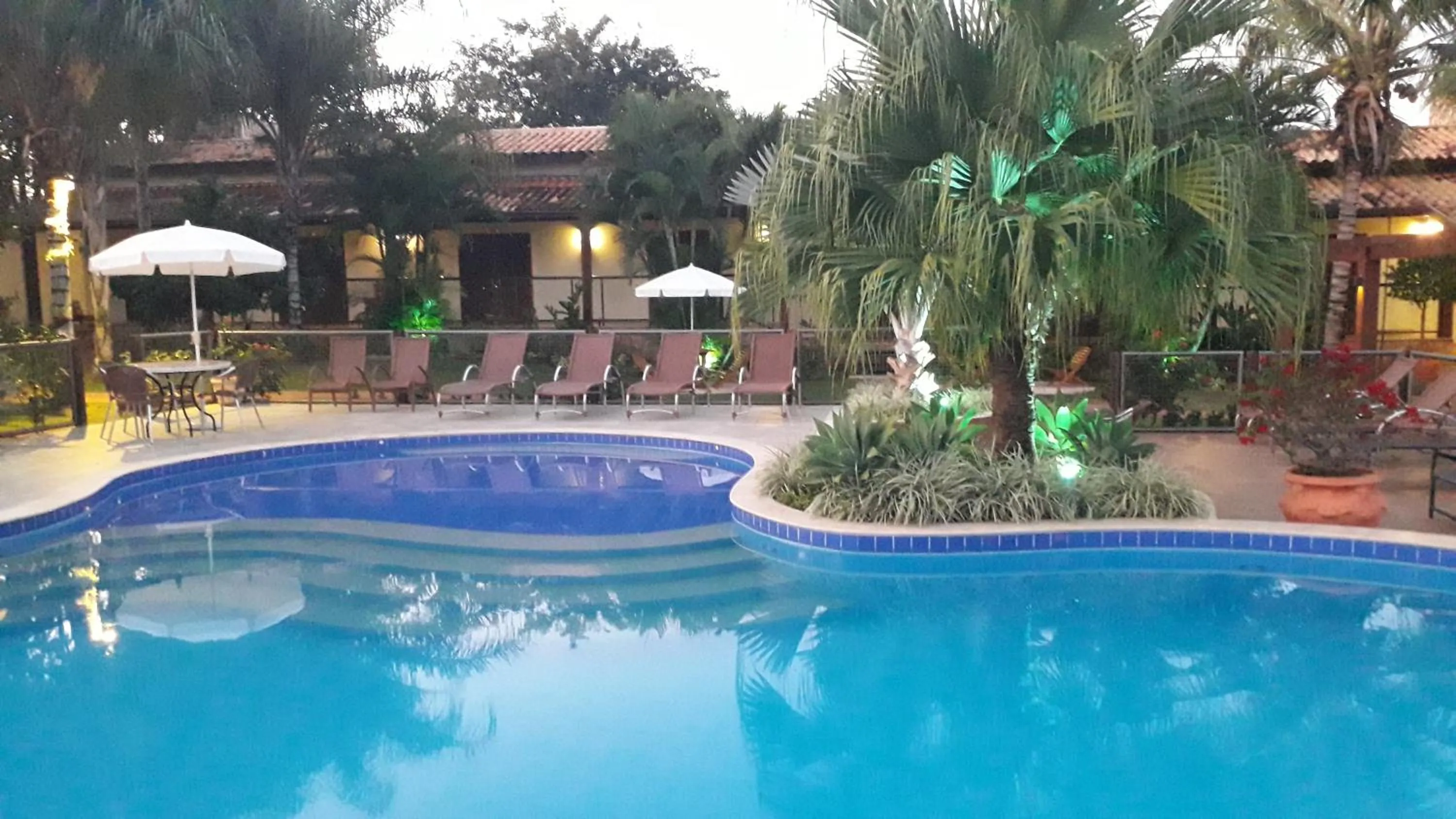 Pool view in Pousada Surucuá - Bonito MS