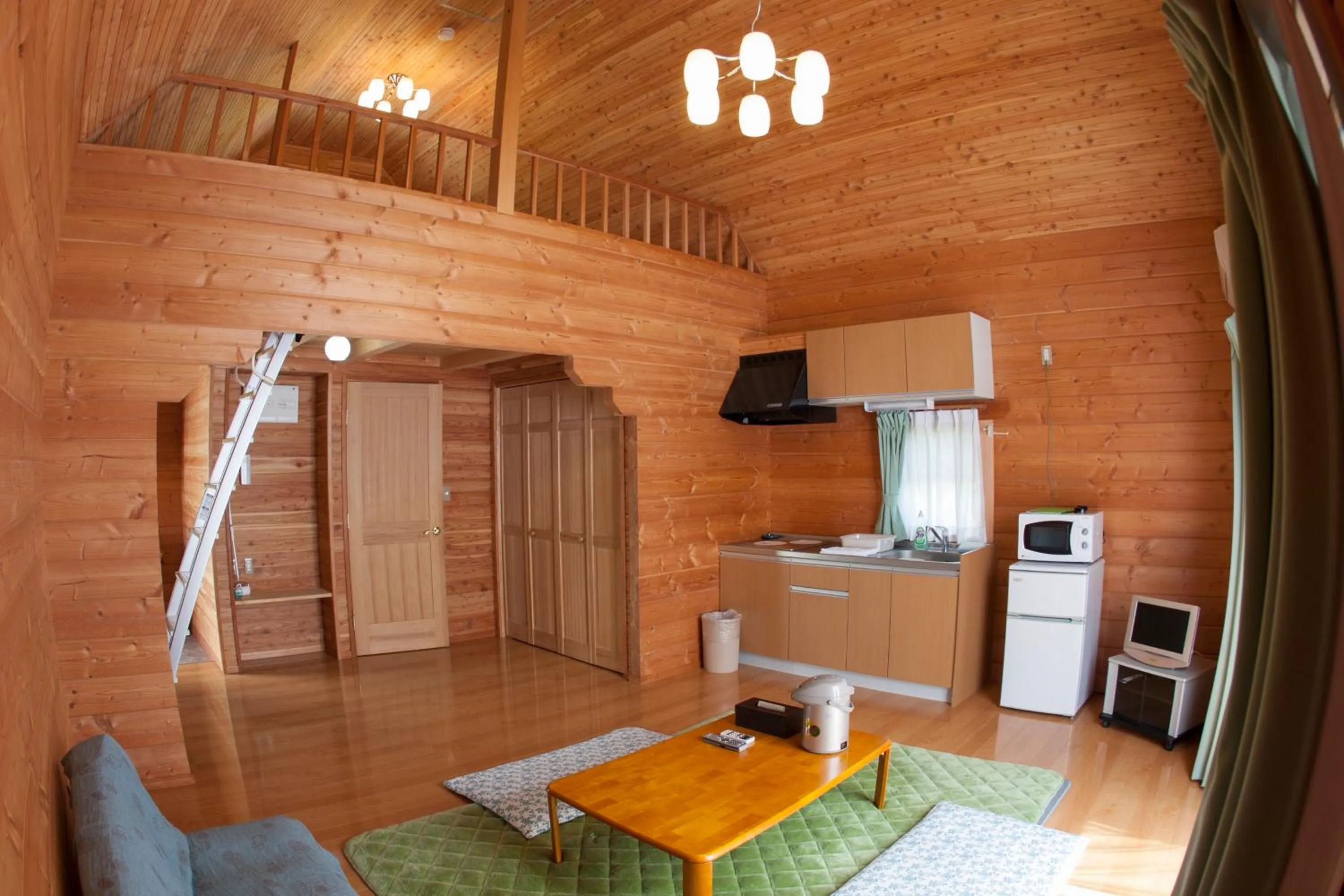 Photo of the whole room in Aiwa no Mori Hotel