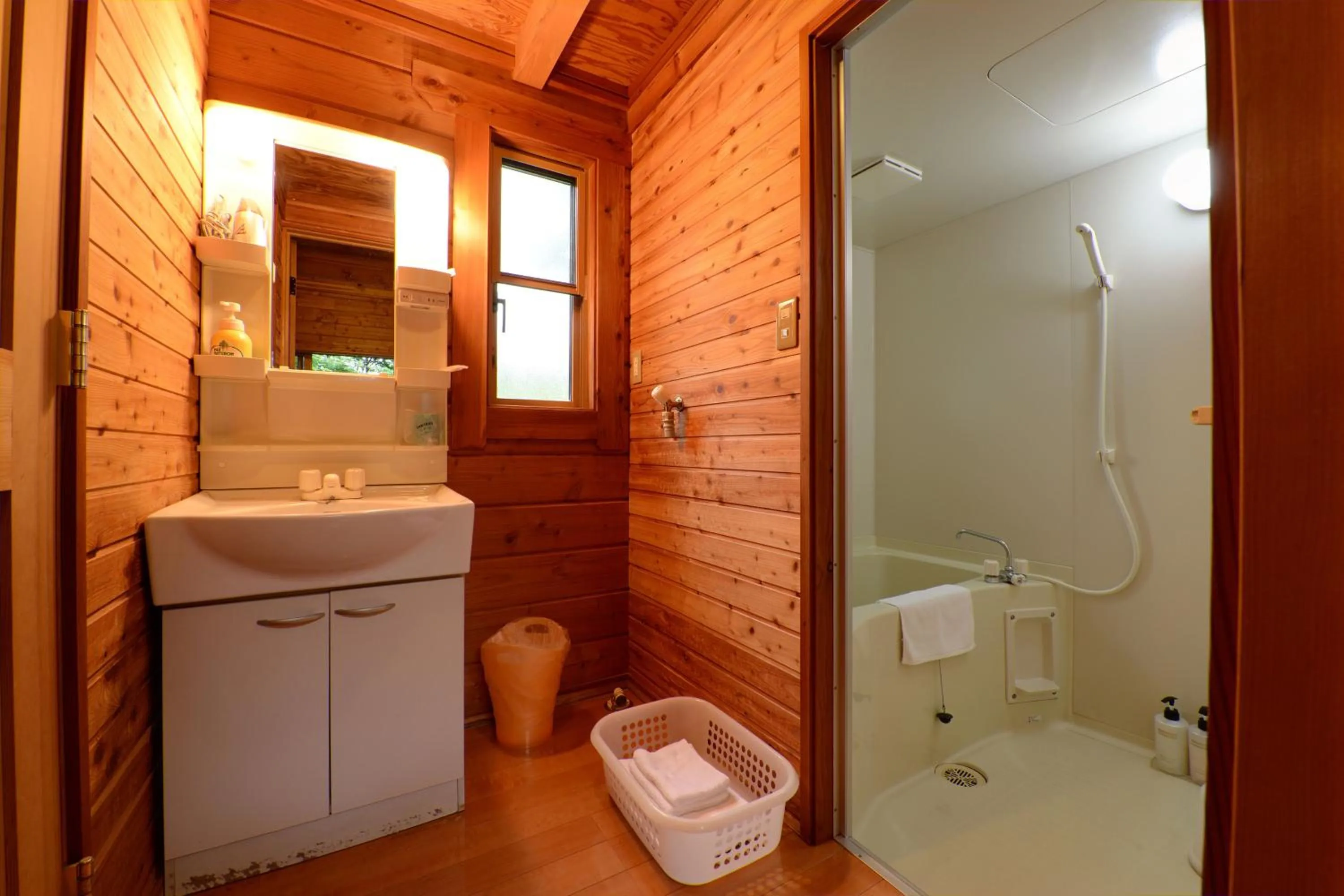 Bathroom in Aiwa no Mori Hotel