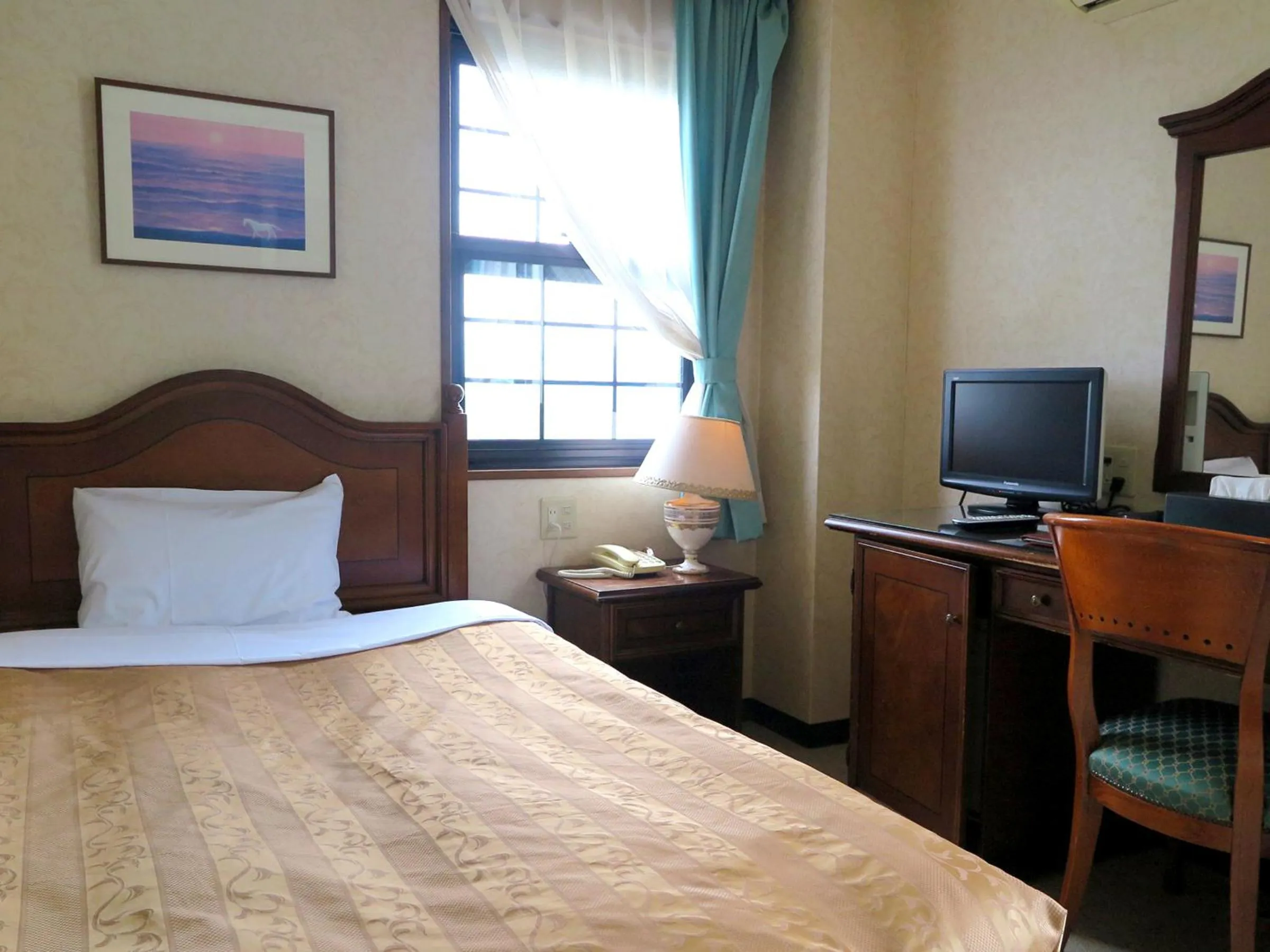 Photo of the whole room, Bed in Aiwa no Mori Hotel