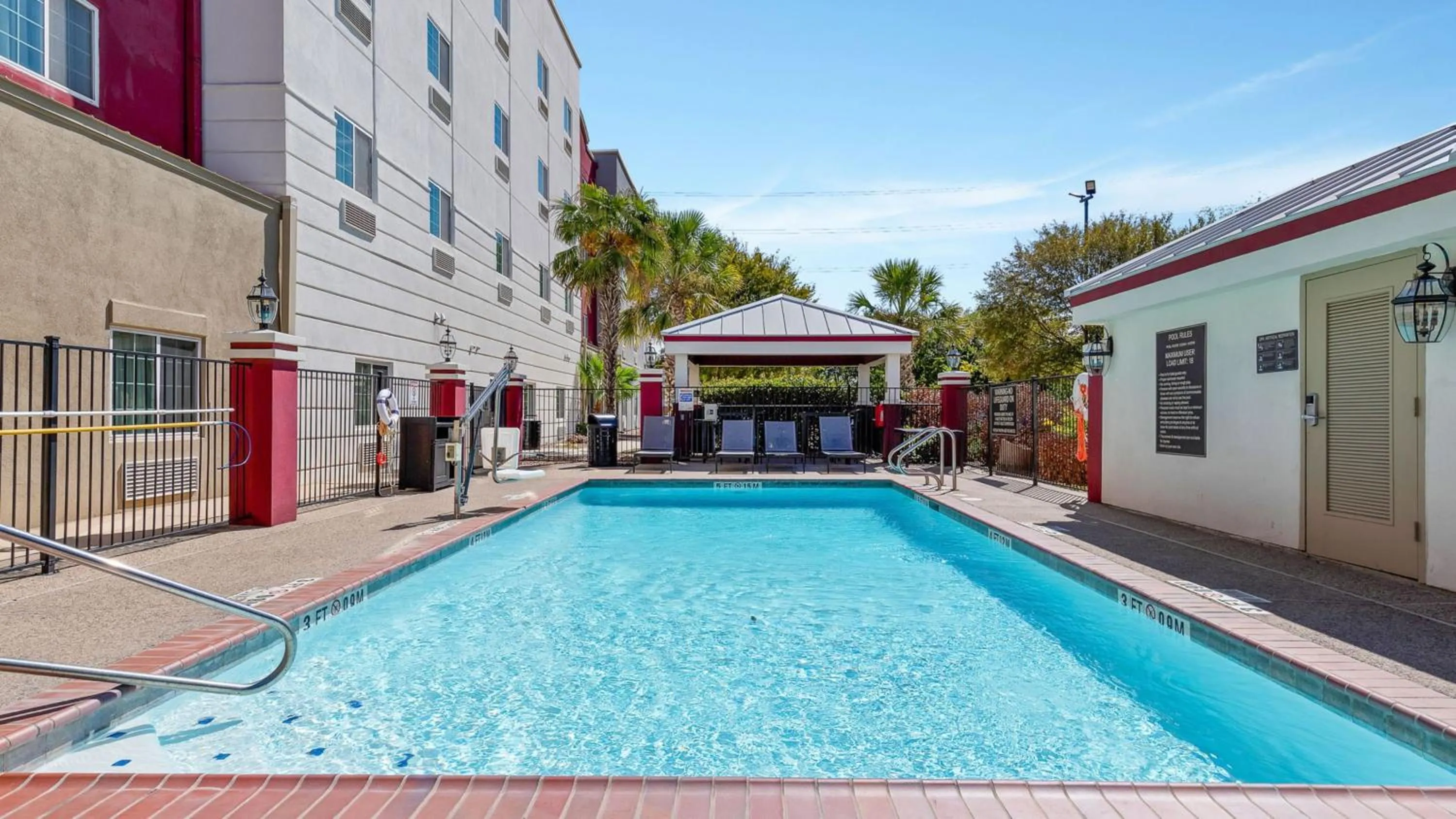 Swimming pool in Candlewood Suites San Antonio Downtown by IHG